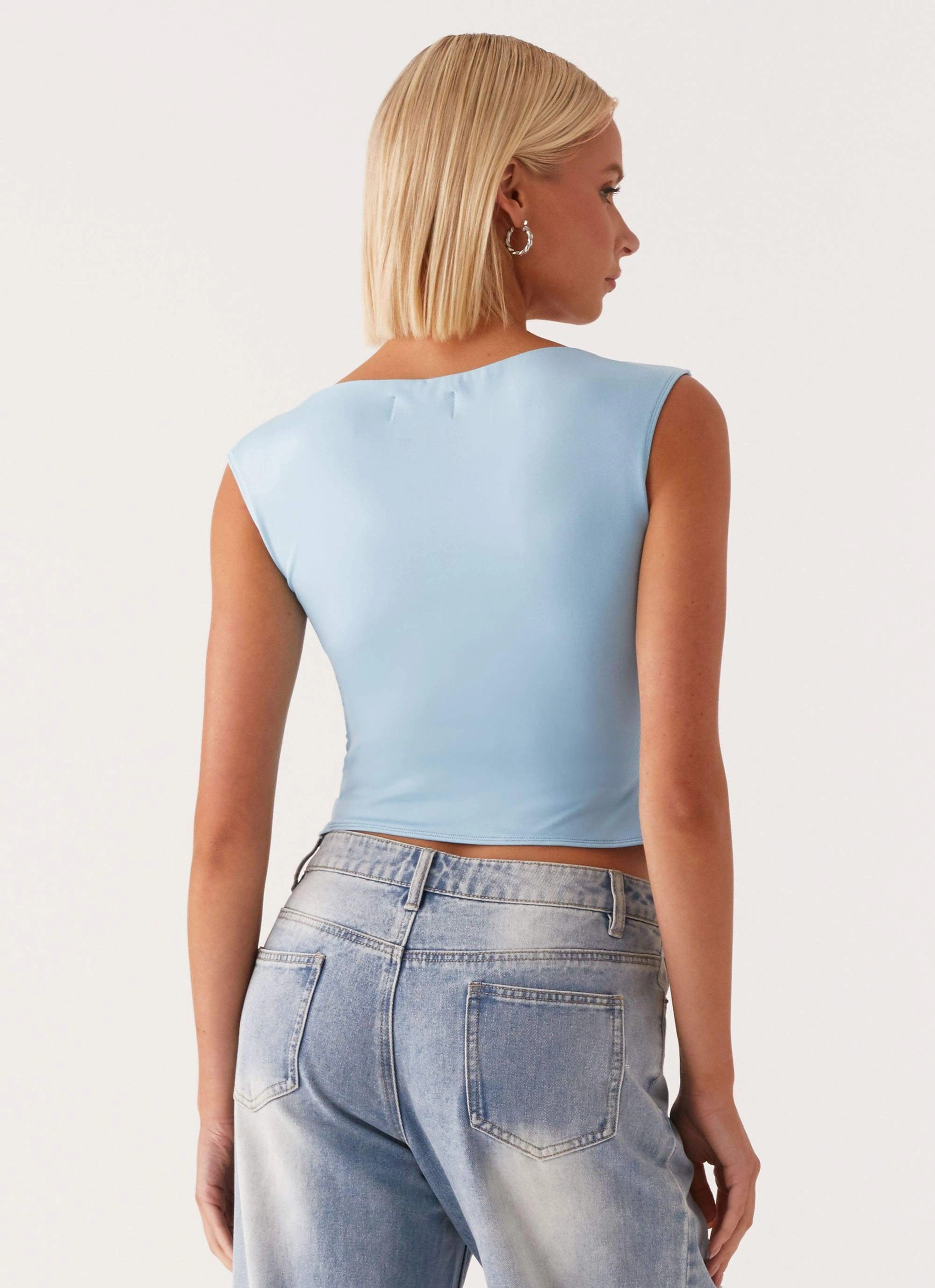 Lightweight Thermal Ally Top - Baby Blue