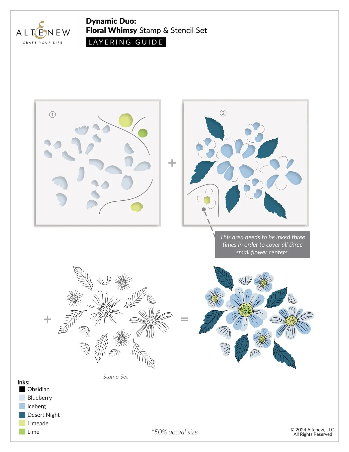 Altenew Dynamic Duo: Floral Whimsy Set