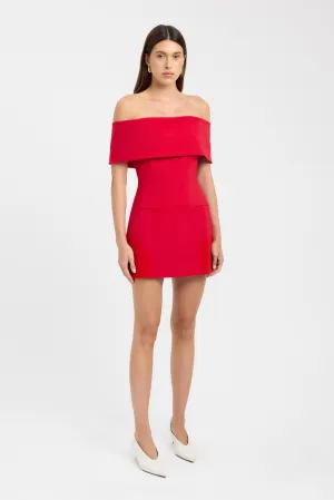 Alto Pocket Mini Dress Gala Look Button Accent Alto Pocket Mini Dress