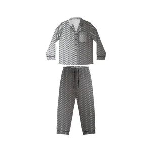 Aluminum Treads Women's Satin Pajamas
