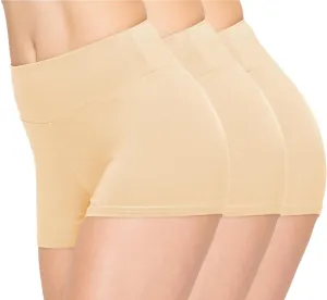ALWAYS 3 Pack Yoga Shorts  Super Soft Slip Shorts for Women