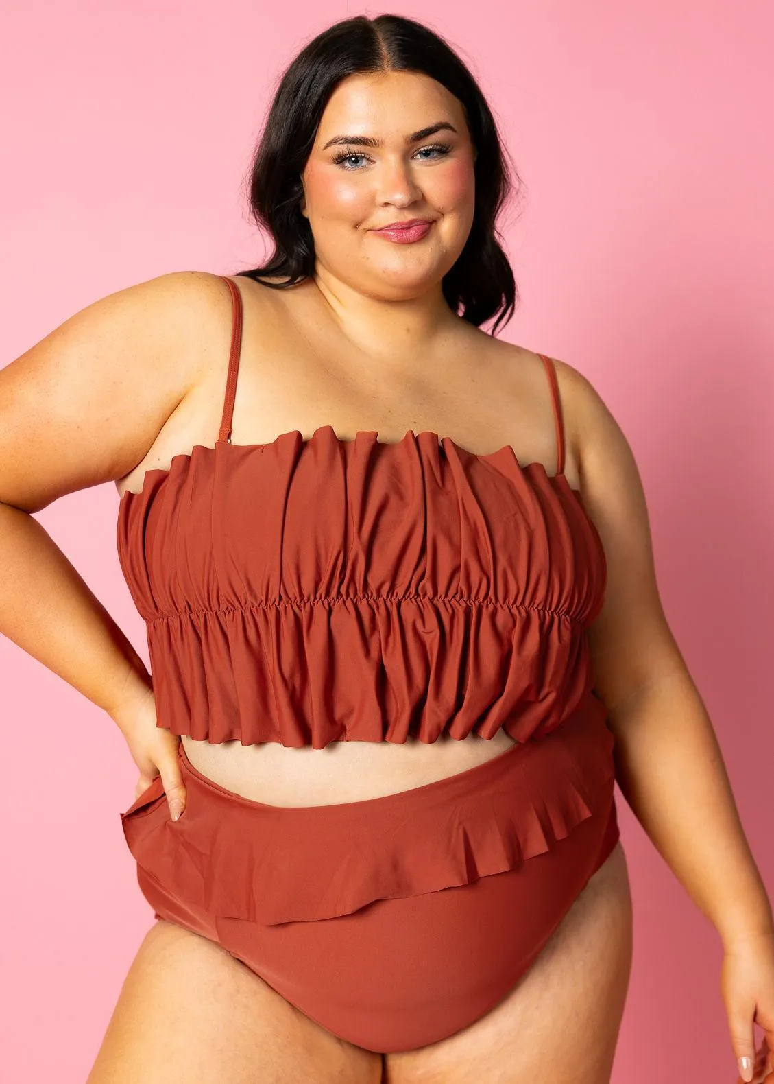 Amber Brown | Peplum Bottoms