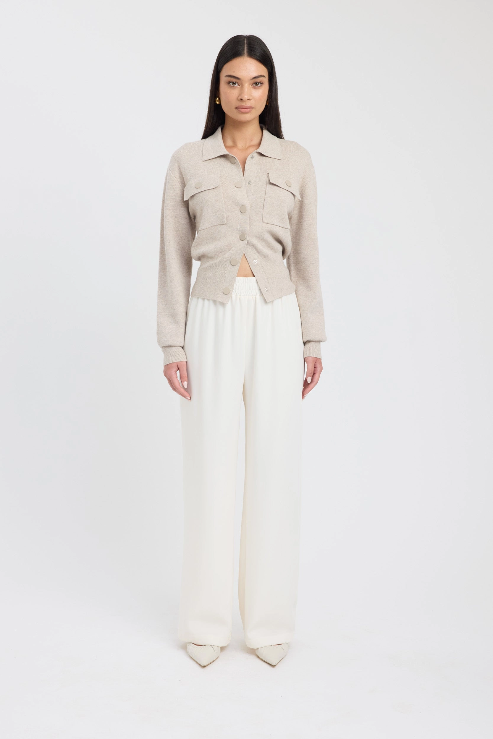 Non Chafing Edges Consent Amelia Knit Jacket