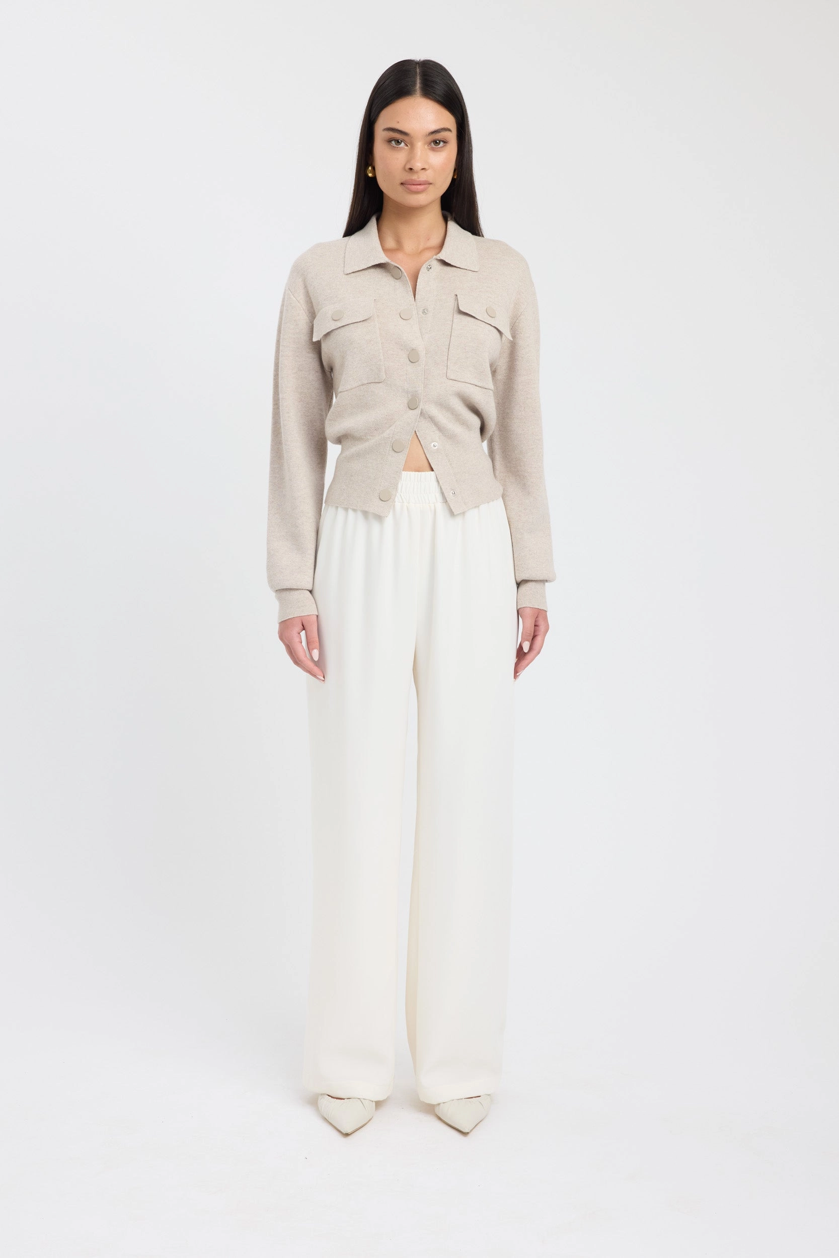 Style Layer Rain Ready Amelia Knit Jacket