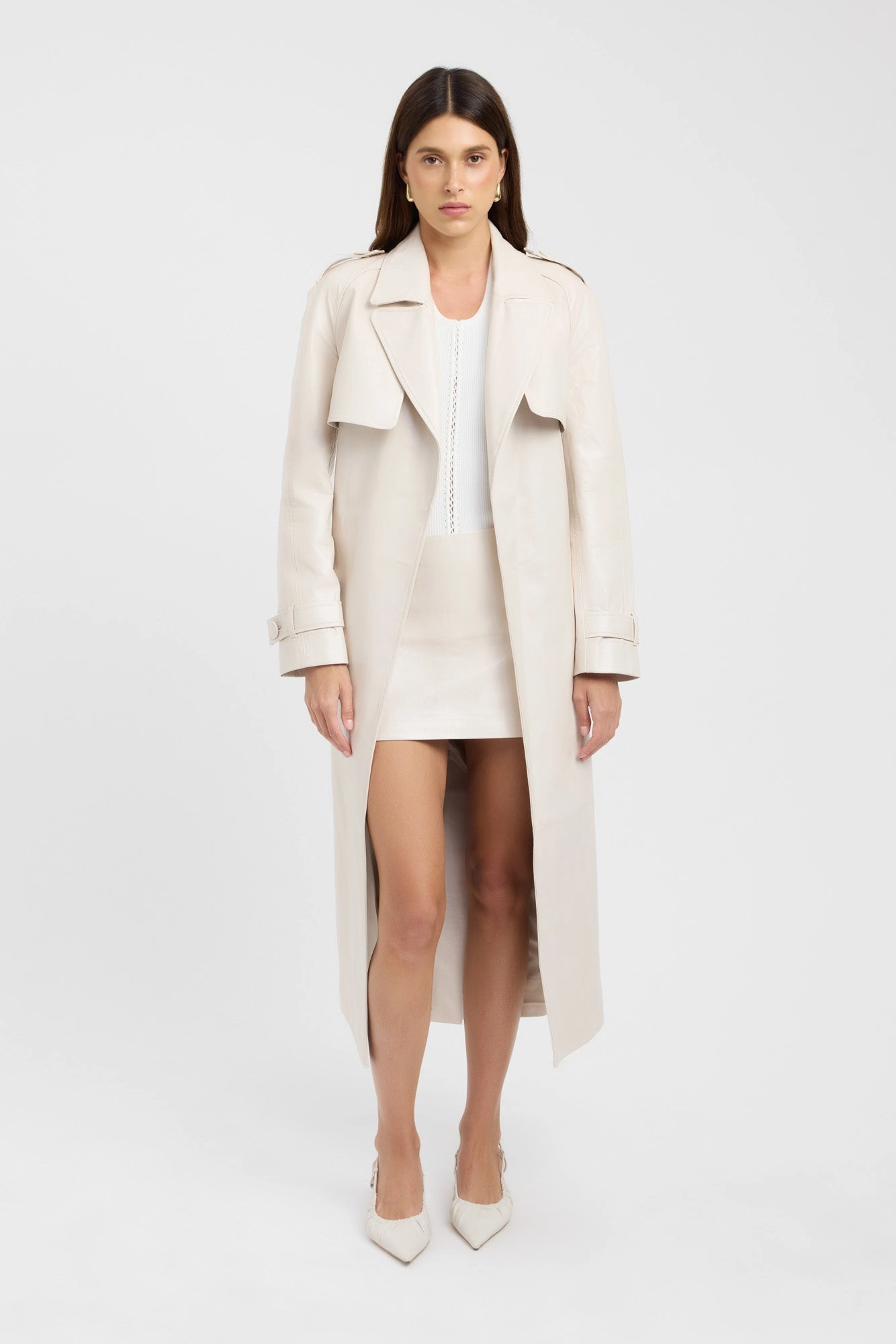 Andes Trench Coat wedding guests brand - new