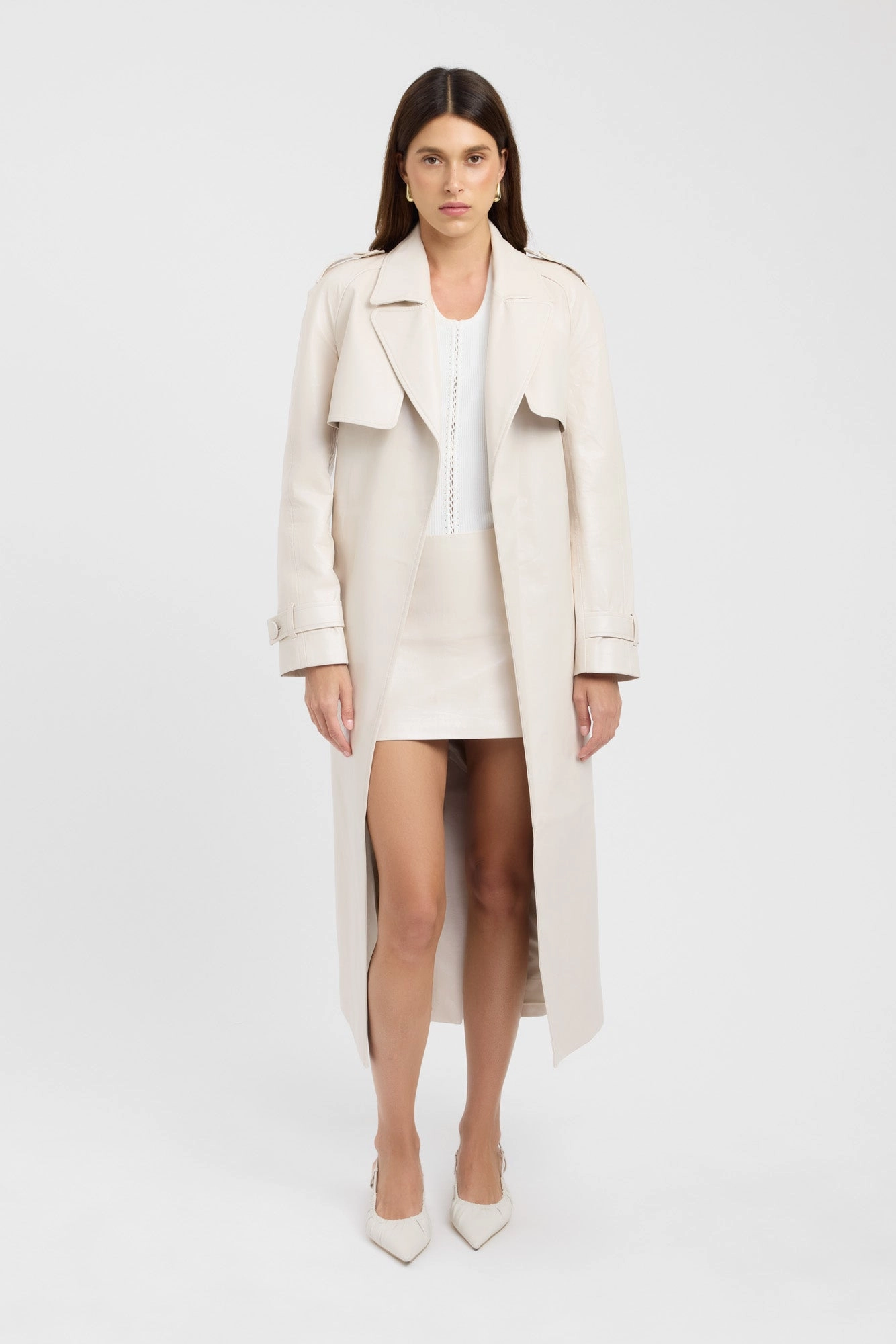 Selection Hold Andes Trench Coat