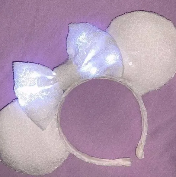 Animal print Minnie ears