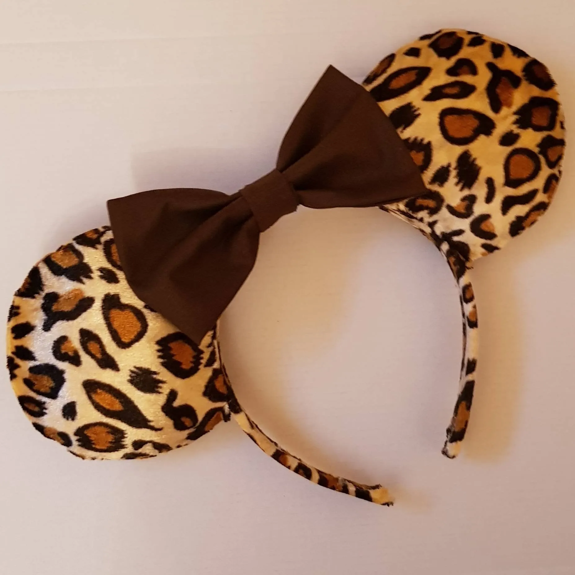 Animal print Minnie ears