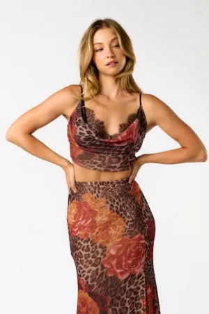 ANITTA LEOPARD SET TOP