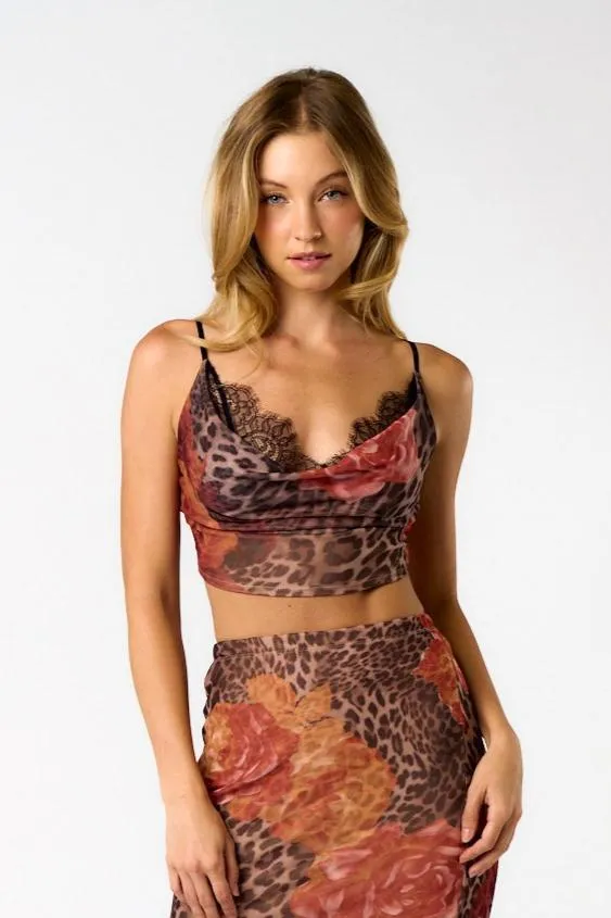 ANITTA LEOPARD SET TOP