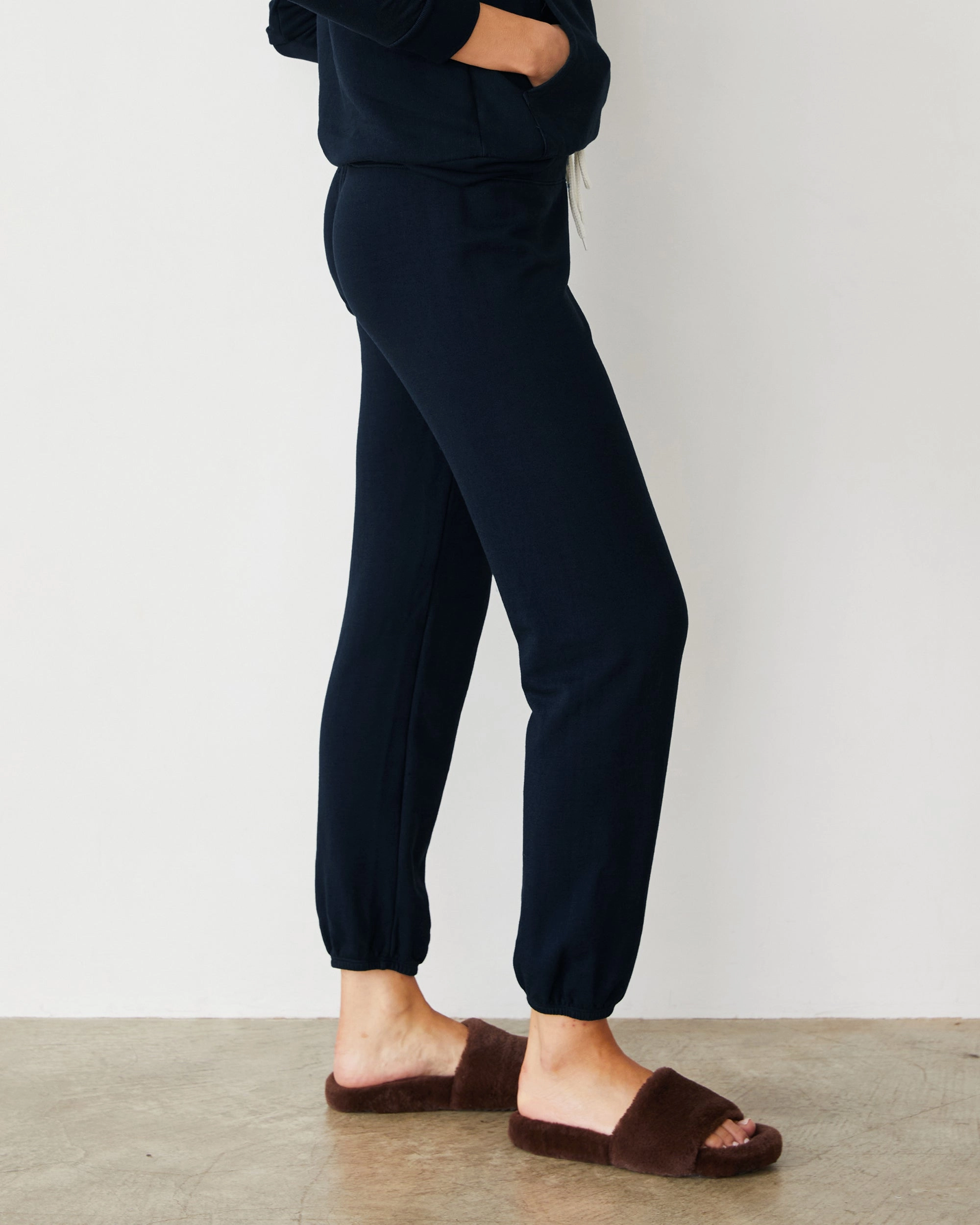 Softfleece Vintage Sweat Casual Fit Design No Ride Up