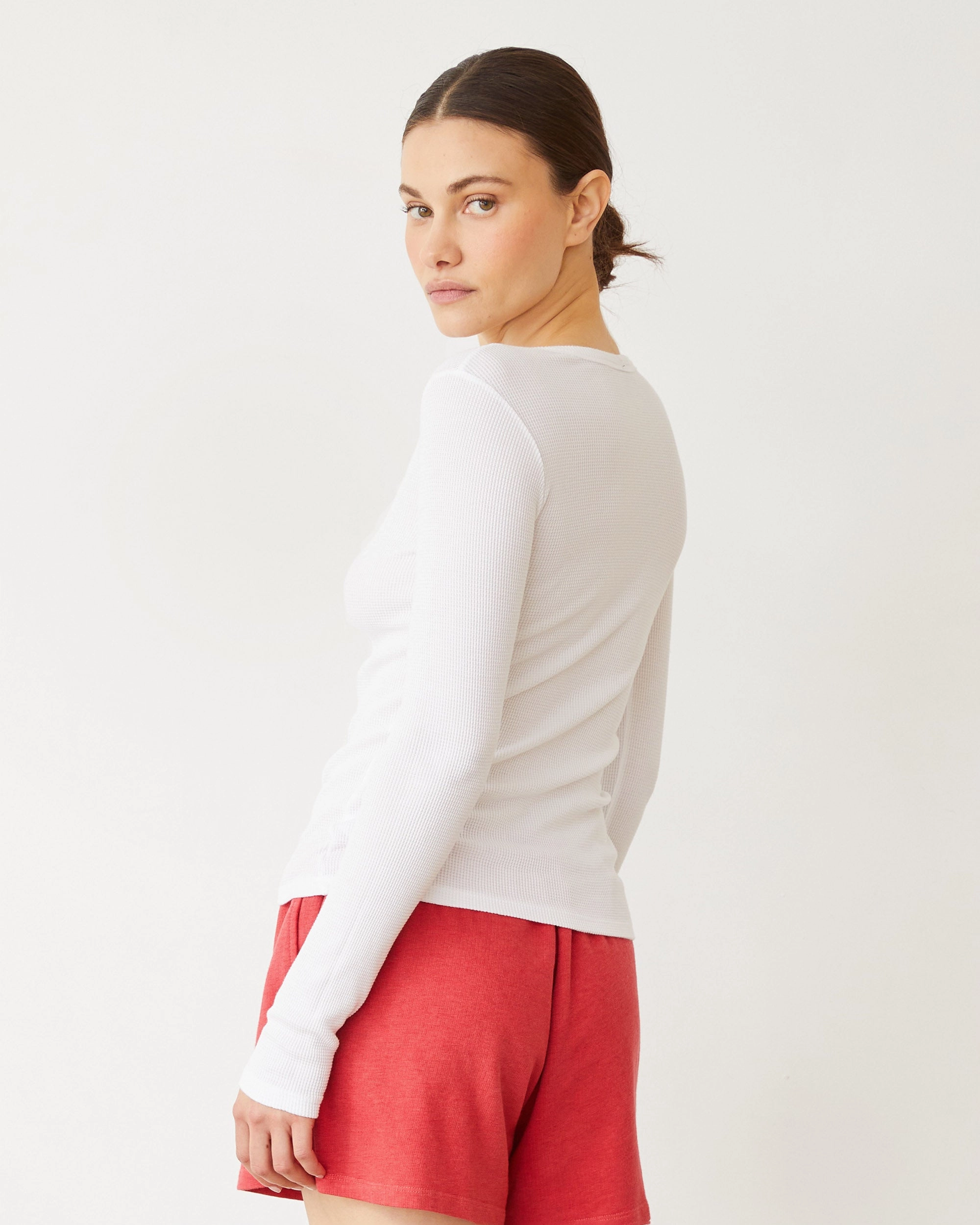 Adjustable Shoulder Straps Baby Thermal Henley