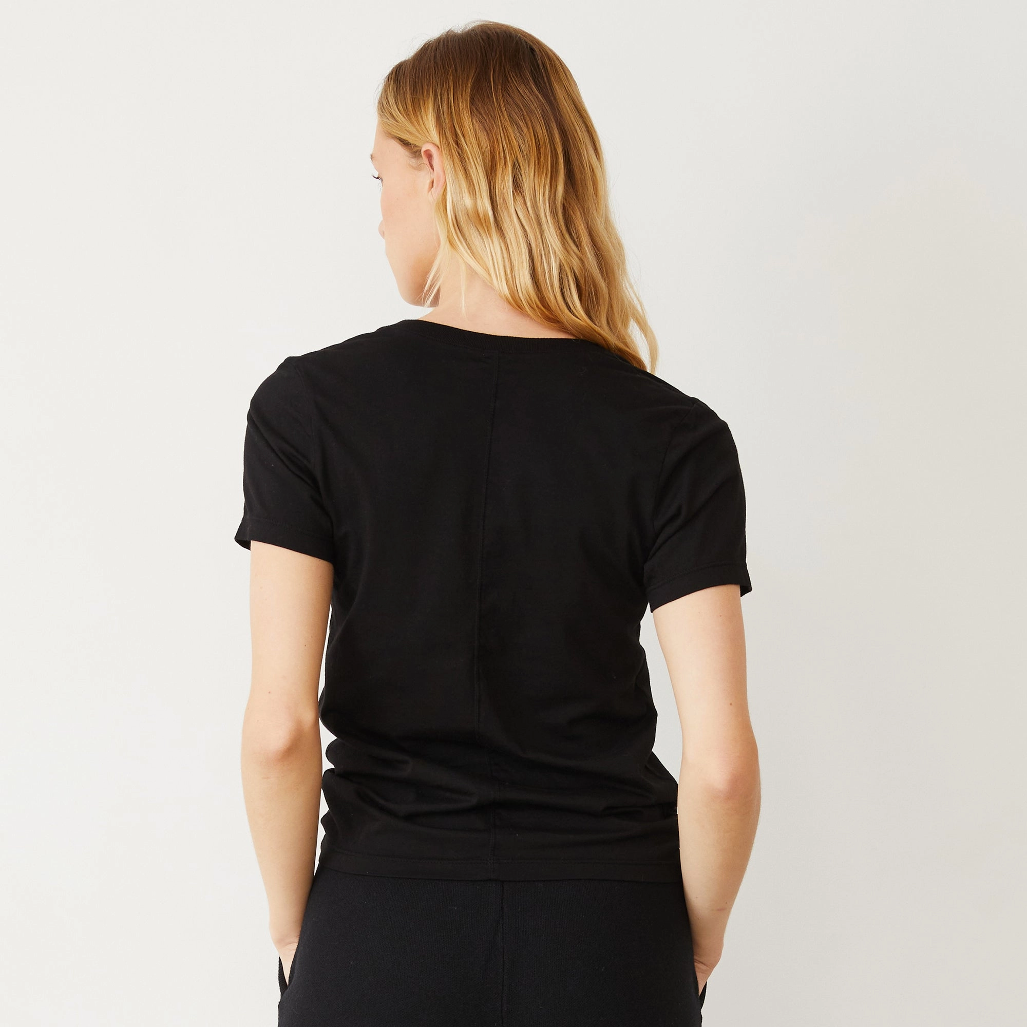 UPF Protective Fabric LowProfileDesign Basic V Neck Tee