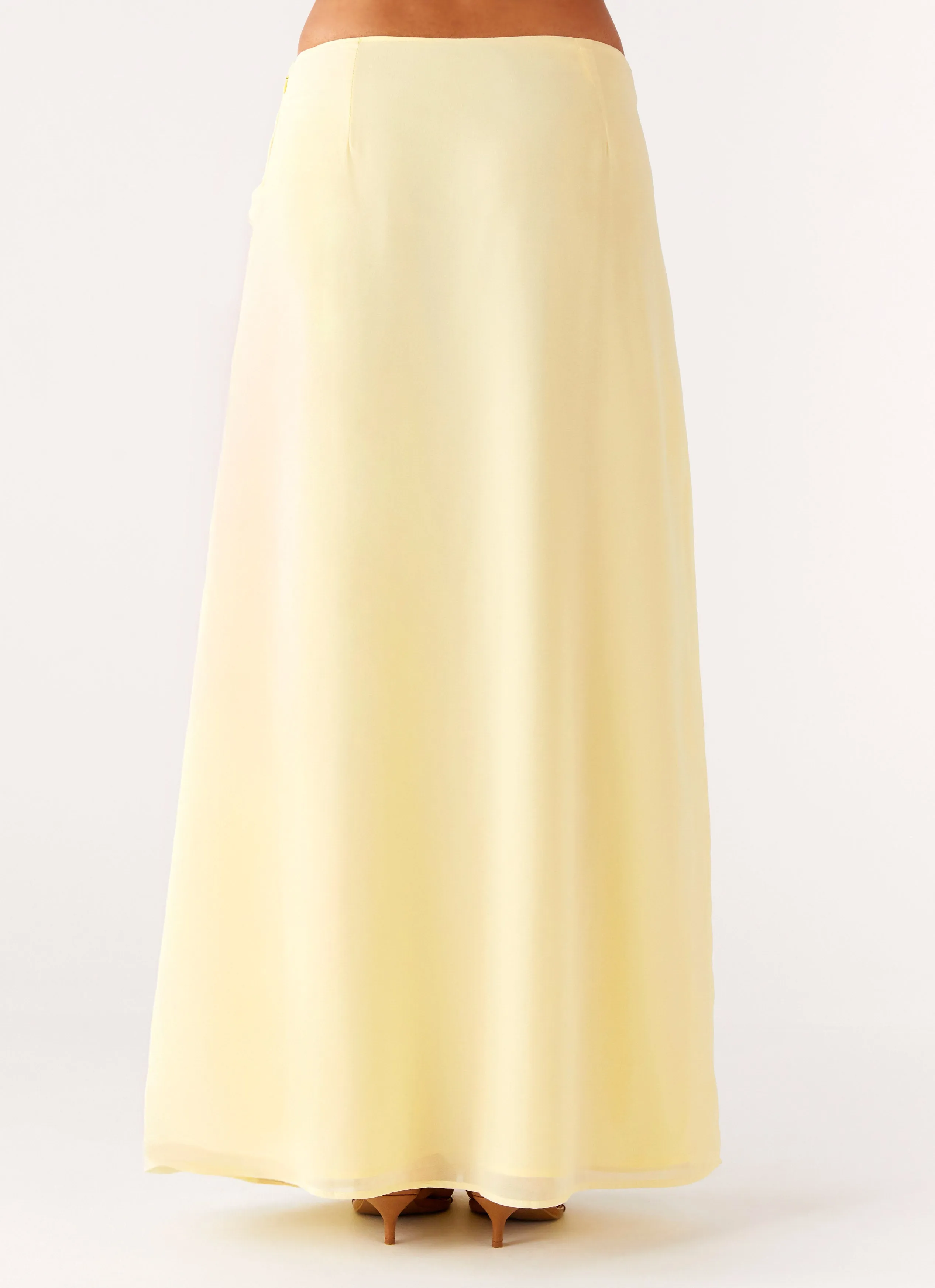 Performance Ready Anuhea Maxi Skirt - Yellow