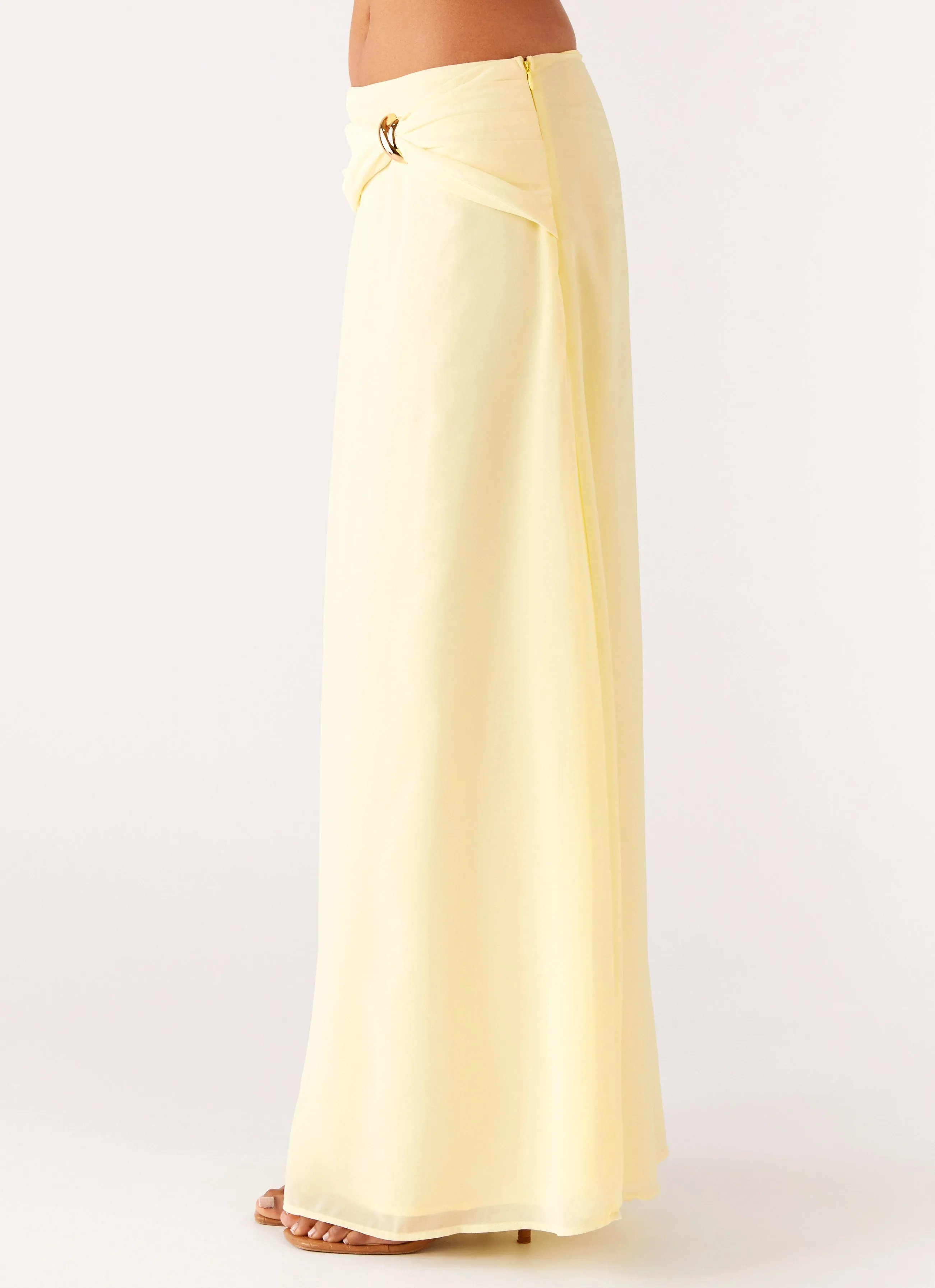 Anuhea Maxi Skirt - Yellow Durable Activewear