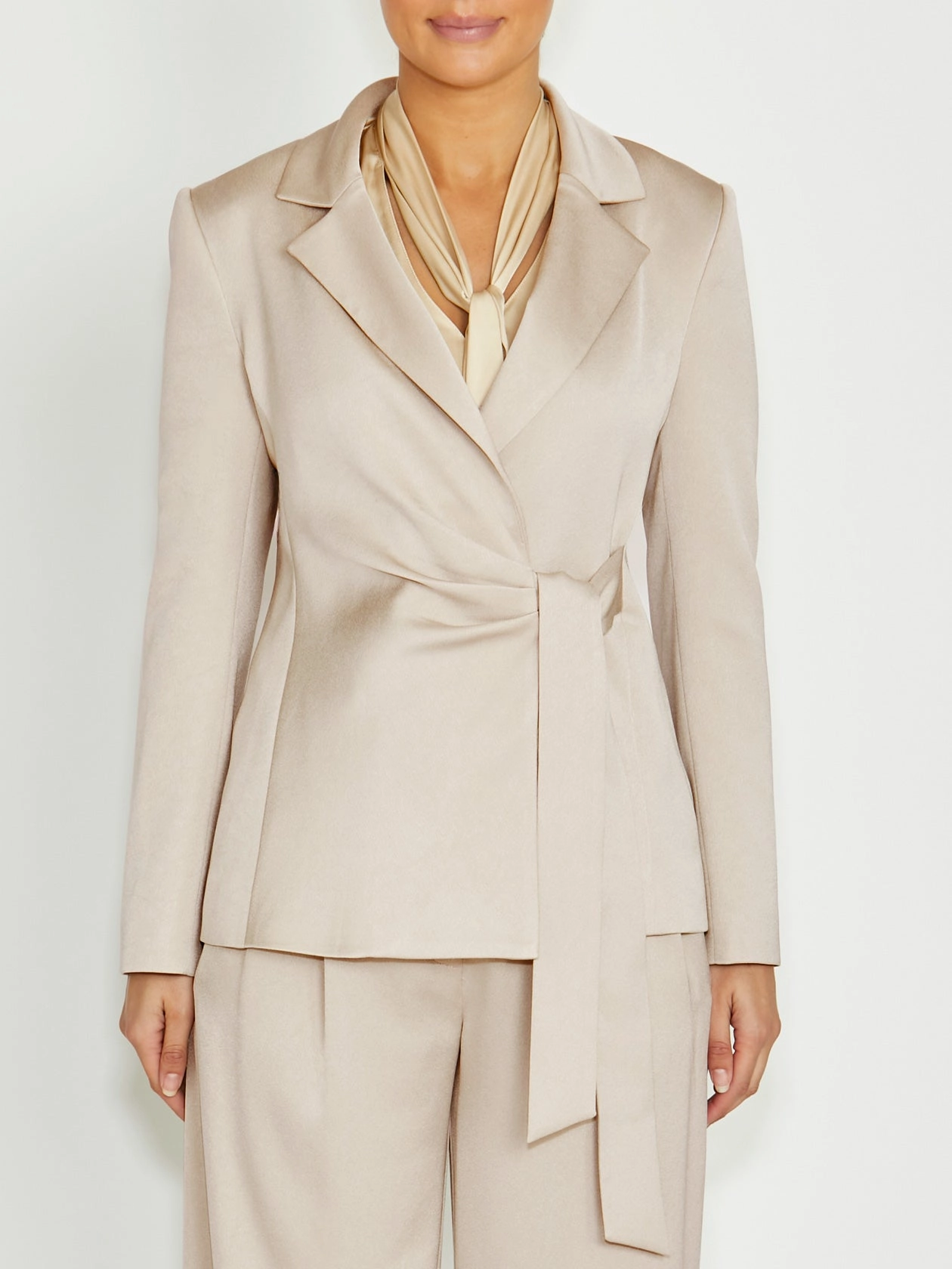 Riviera Champagne Jacket suitable for spring activities Anti Static Finish