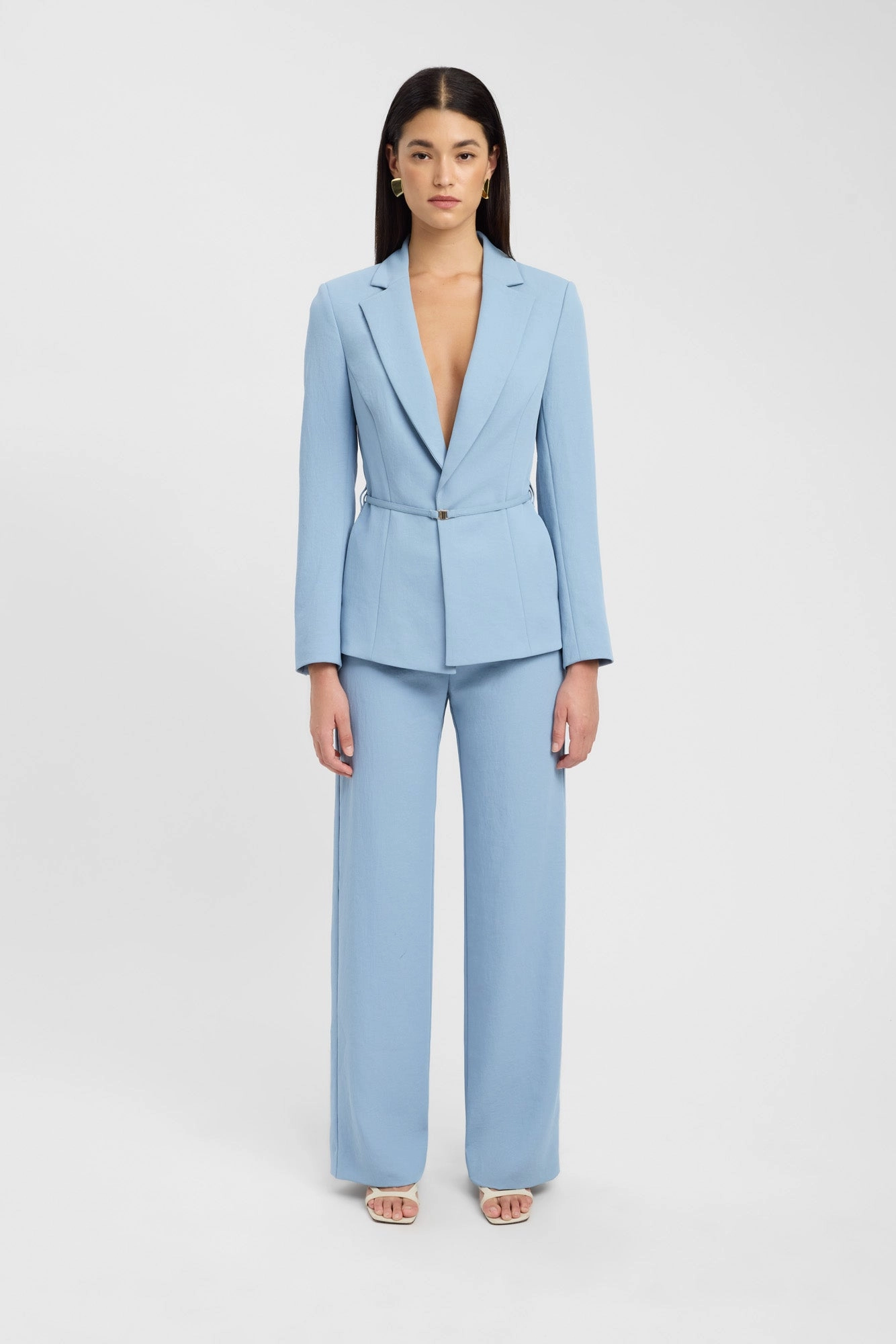 Casual Outdoor Layer Ariel Belted Blazer