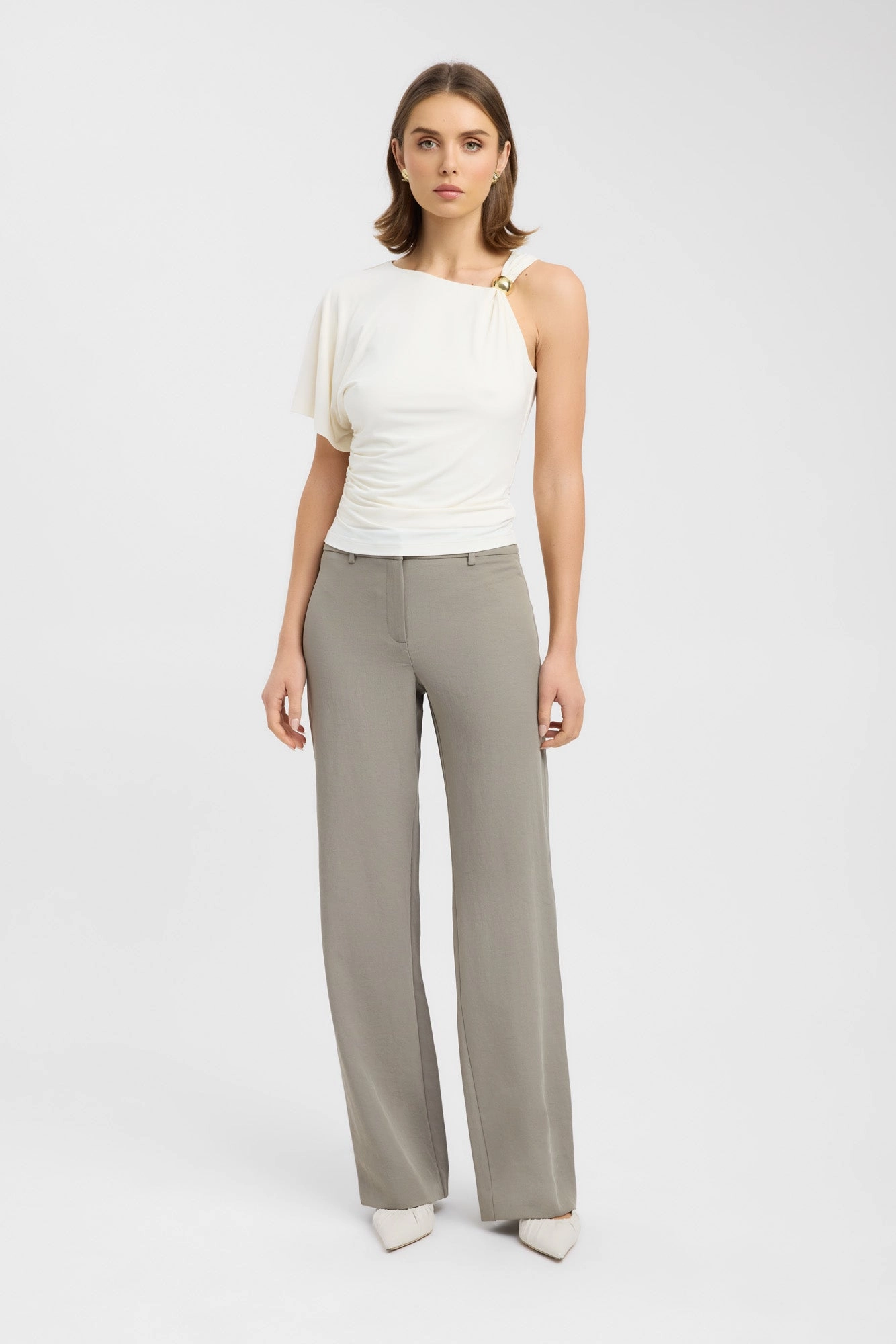 Ariel Low Rise Pant ReinforcedSeams Comfortable Fit Look