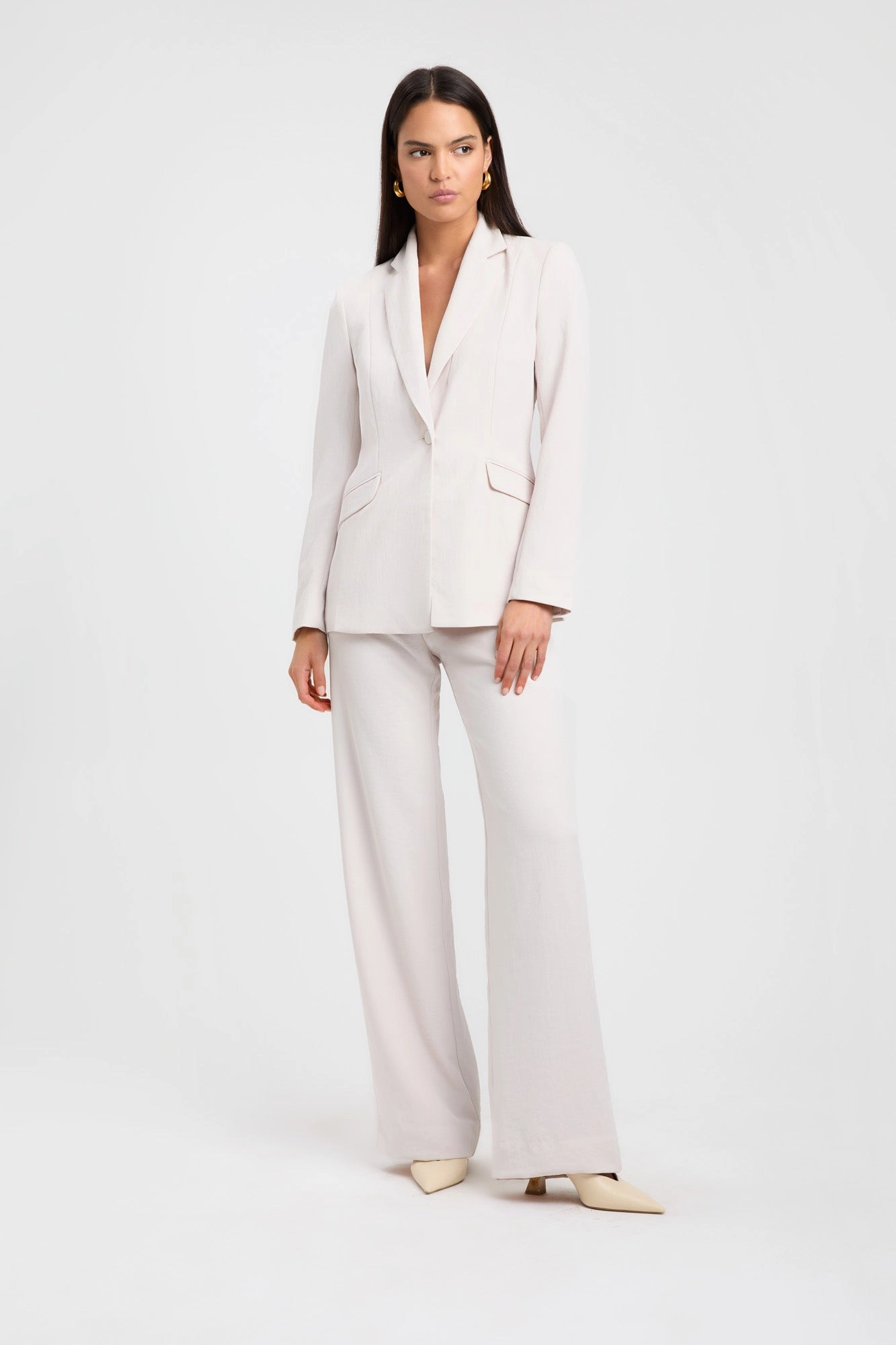Lightweight Fabric Fresh Layer Ariel Tuxedo Blazer