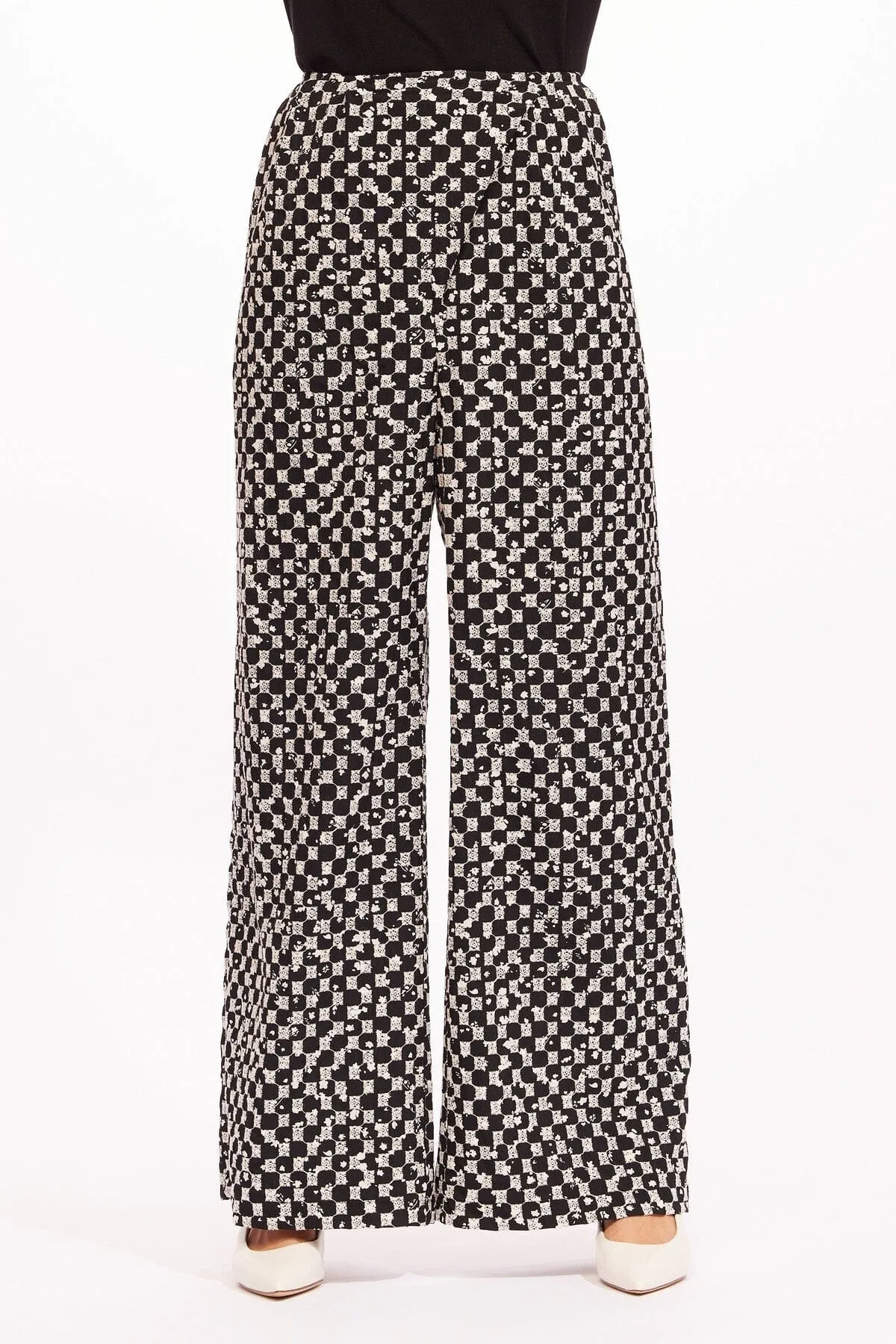 Timeless Comfort Fit Stretch Waist Arten Pant - Moonflower