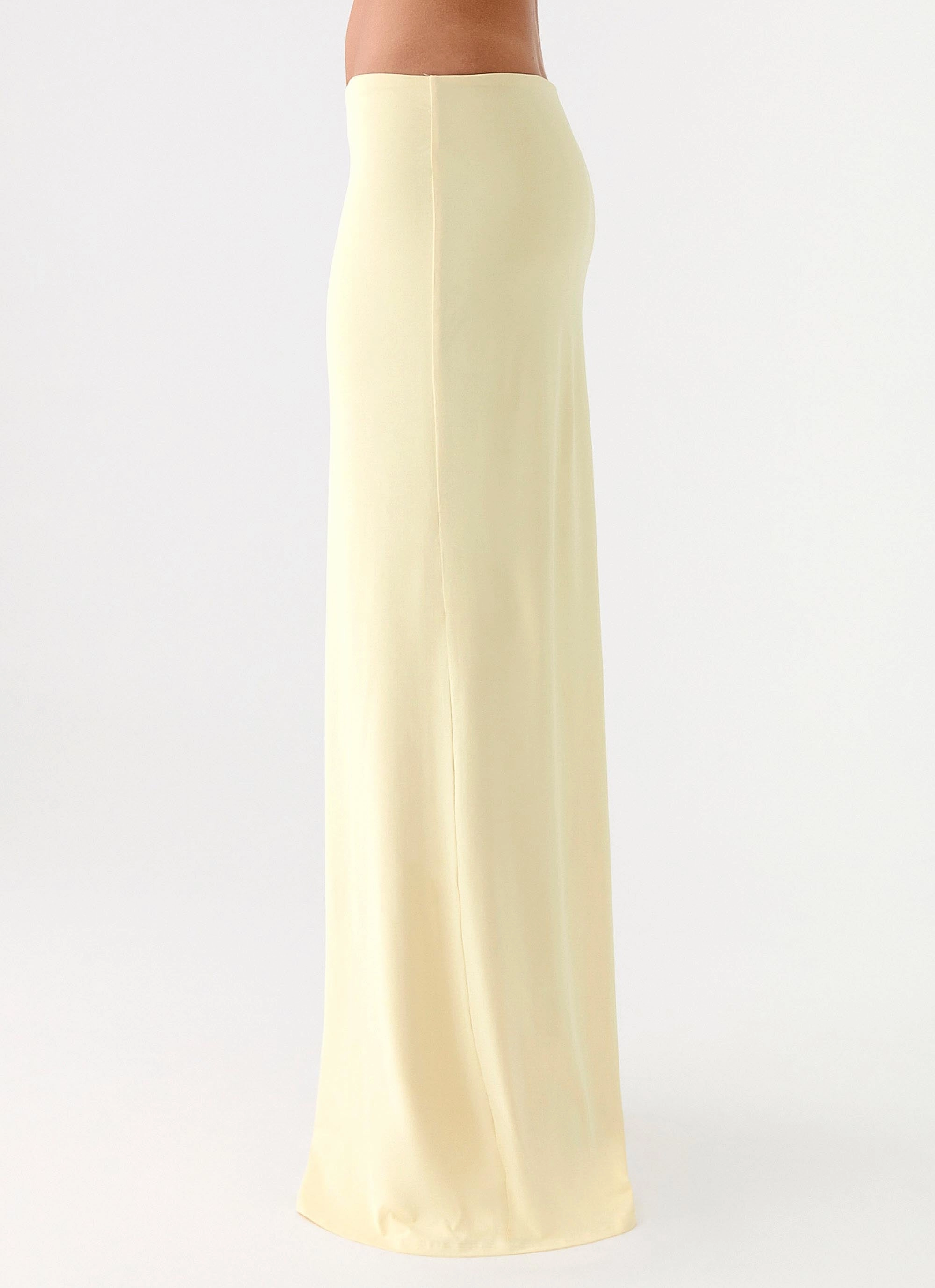 Modern Details Ashi Maxi Skirt - Yellow