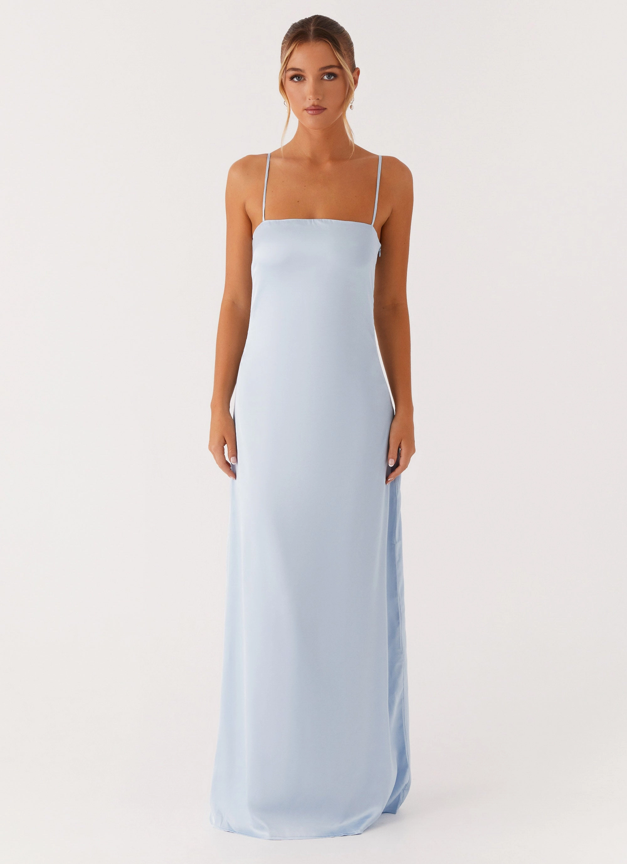 Aster Bloom Maxi Dress - Blue Day Glow Weekend Fresh