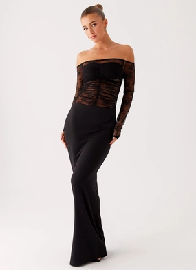 Winter Classic Avi Maxi Dress - Black