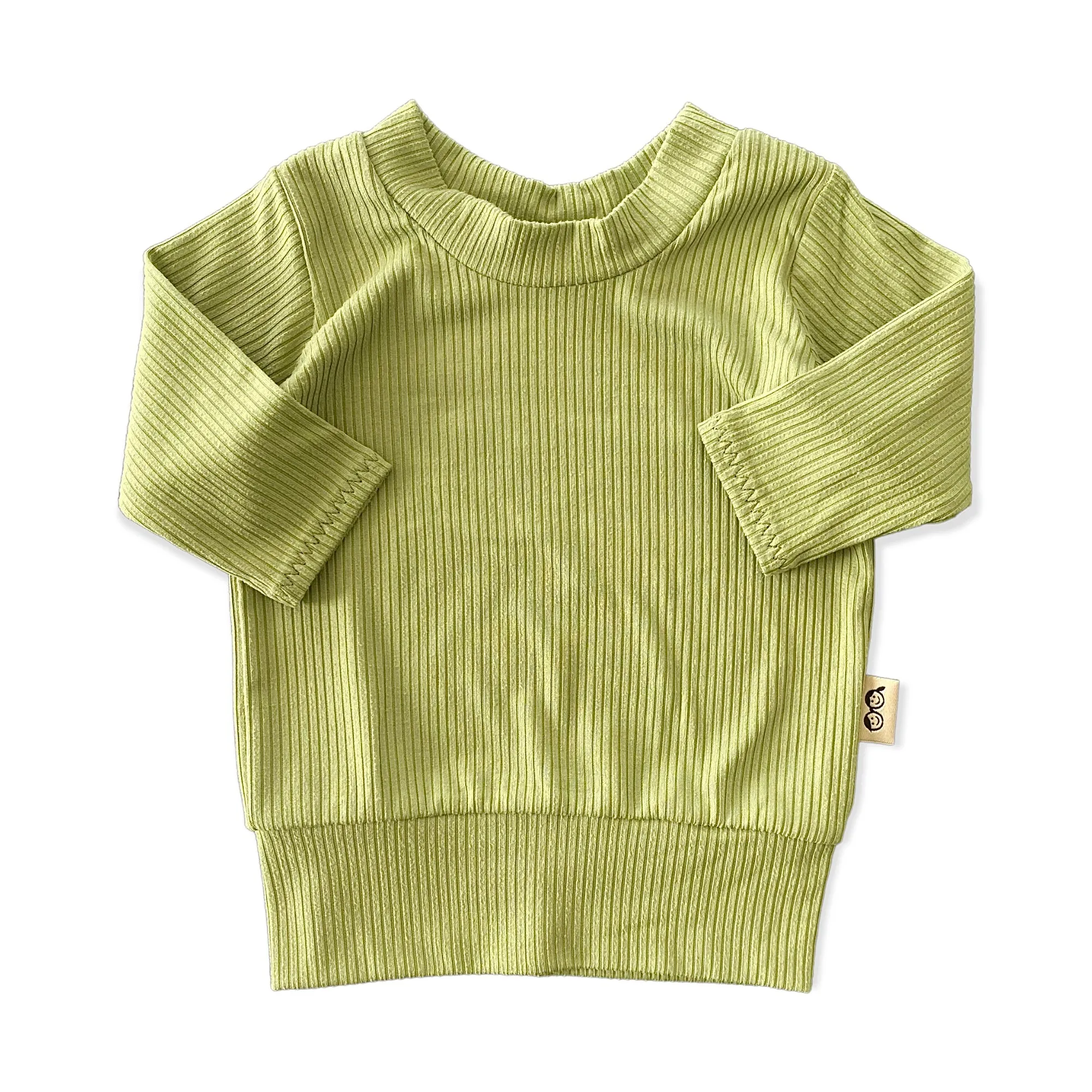 Avocado Ribbed Lounge Set