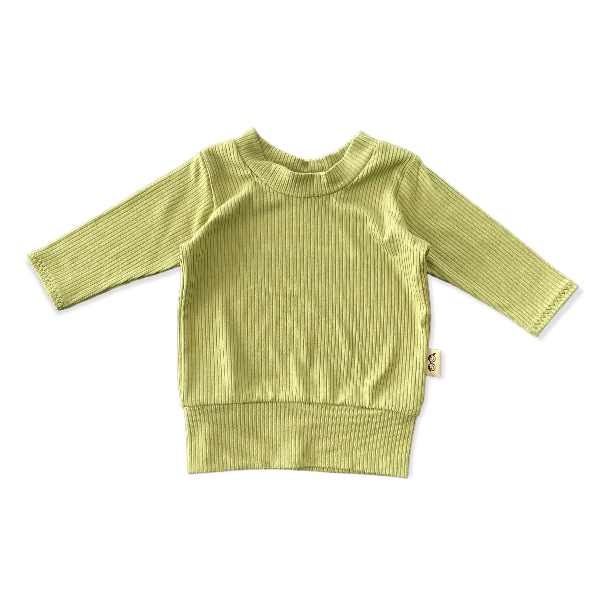 Avocado Ribbed Lounge Set