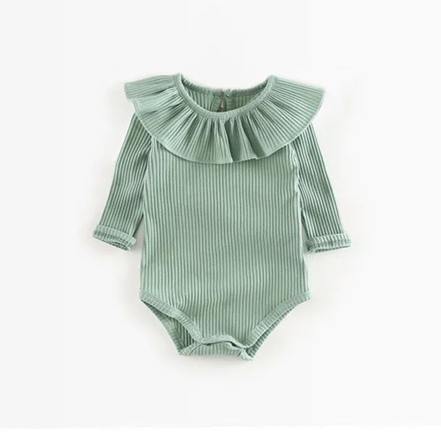 Baby Girl Boy Rompers 0-2Y Spring Newborn Baby Clothes For Girls Long Sleeve Baby Jumpsuit Summer Baby Girls Outfits Clothes