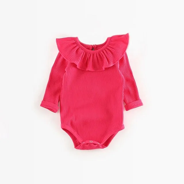 Baby Girl Boy Rompers 0-2Y Spring Newborn Baby Clothes For Girls Long Sleeve Baby Jumpsuit Summer Baby Girls Outfits Clothes