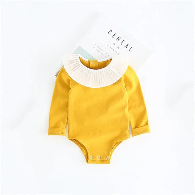 Baby Girl Boy Rompers 0-2Y Spring Newborn Baby Clothes For Girls Long Sleeve Baby Jumpsuit Summer Baby Girls Outfits Clothes