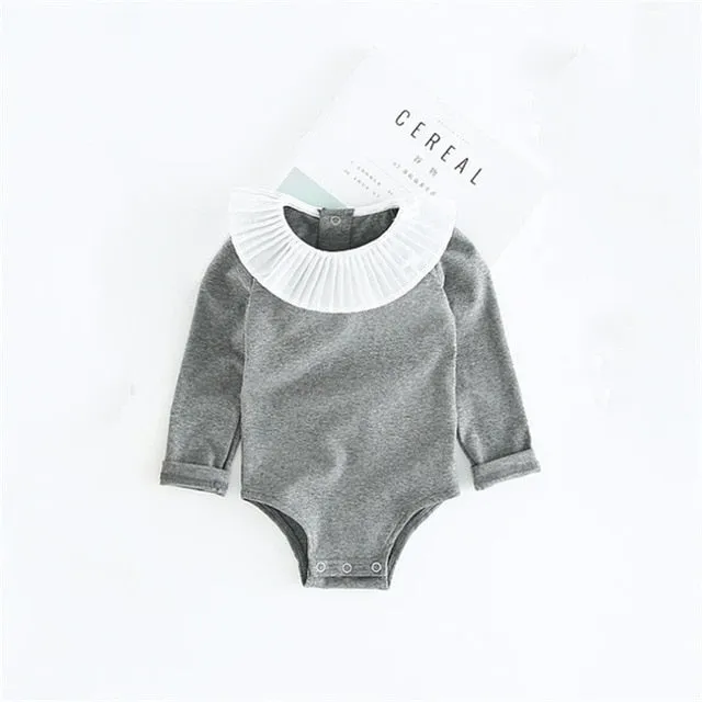 Baby Girl Boy Rompers 0-2Y Spring Newborn Baby Clothes For Girls Long Sleeve Baby Jumpsuit Summer Baby Girls Outfits Clothes