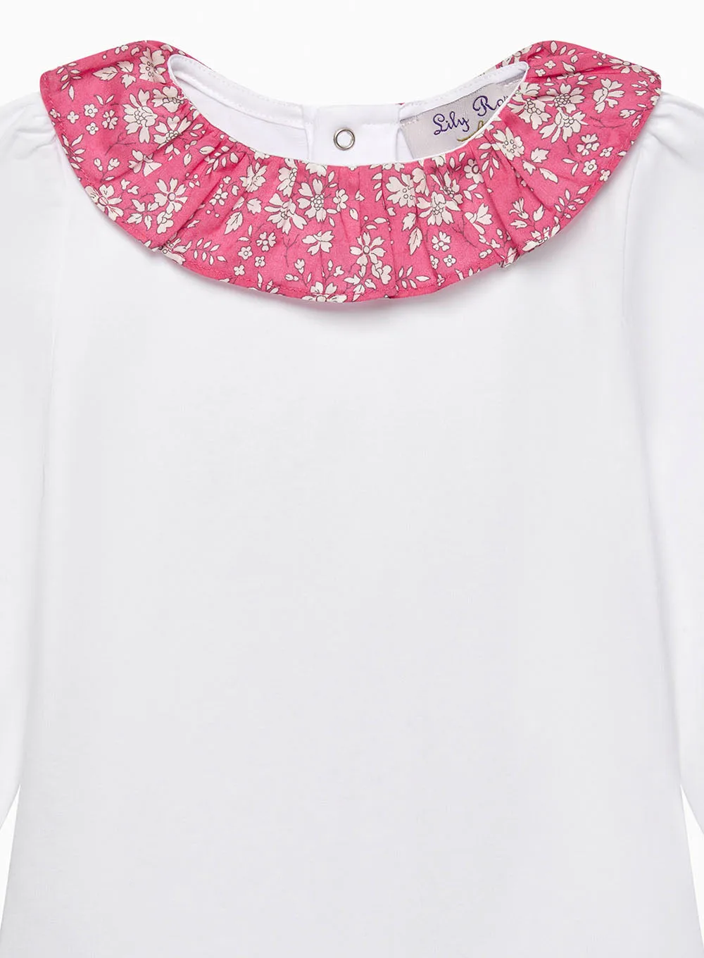 Baby Long Sleeved Willow Body in Bright Pink Capel
