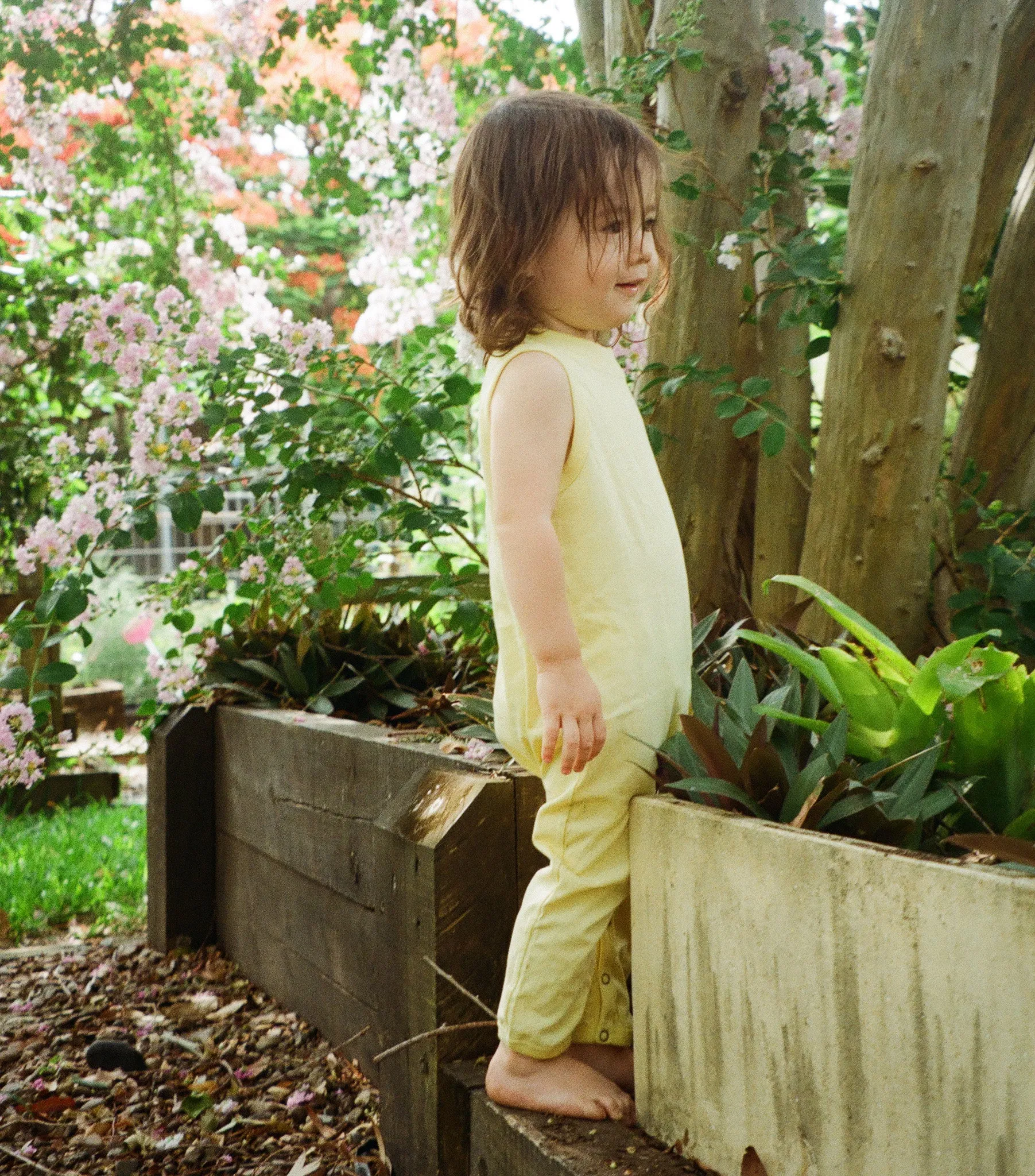 Baby Romper - Lemon