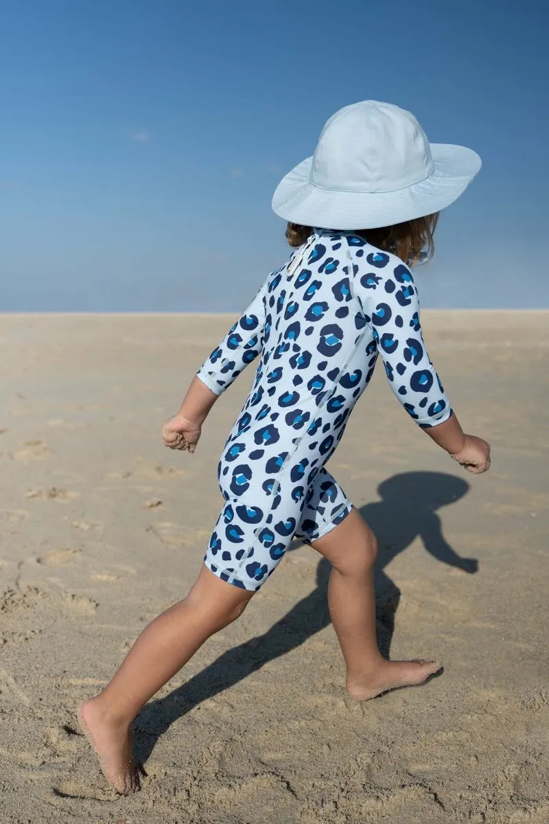 Baby Swimsuit - Animal Print Blue