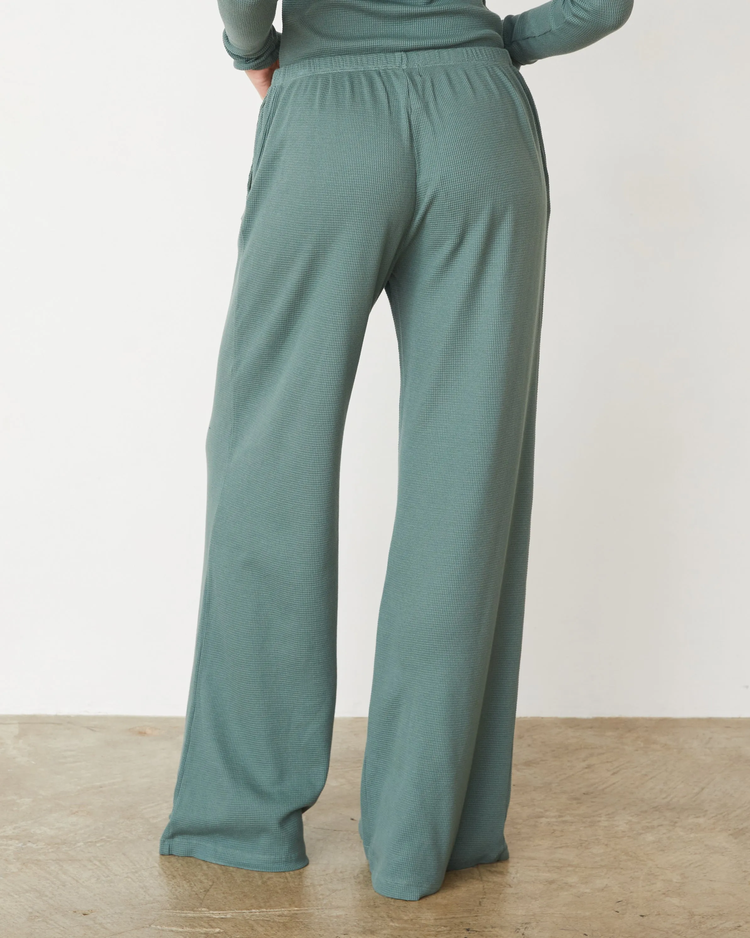 Baby Thermal Wide Leg Pant Casual Vibes