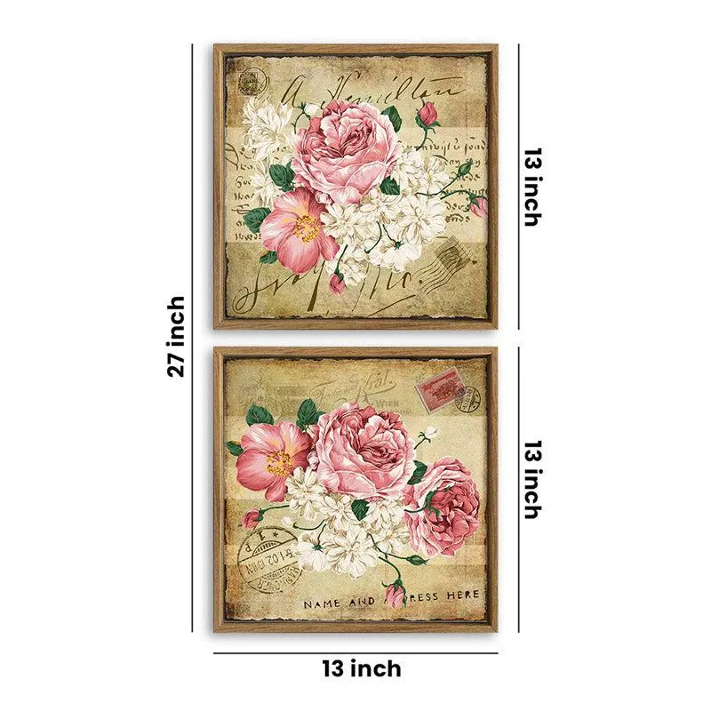 Baker Floral Wall Art - Set Of Two