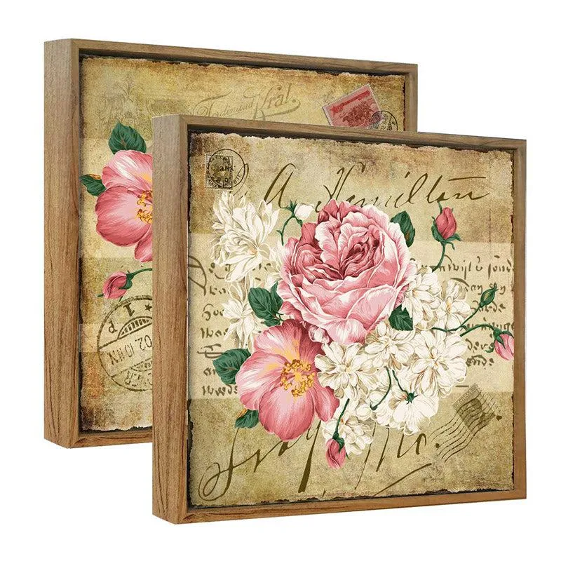 Baker Floral Wall Art - Set Of Two