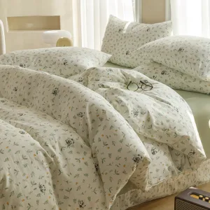 Bamboo Forest Panda Bedding Set