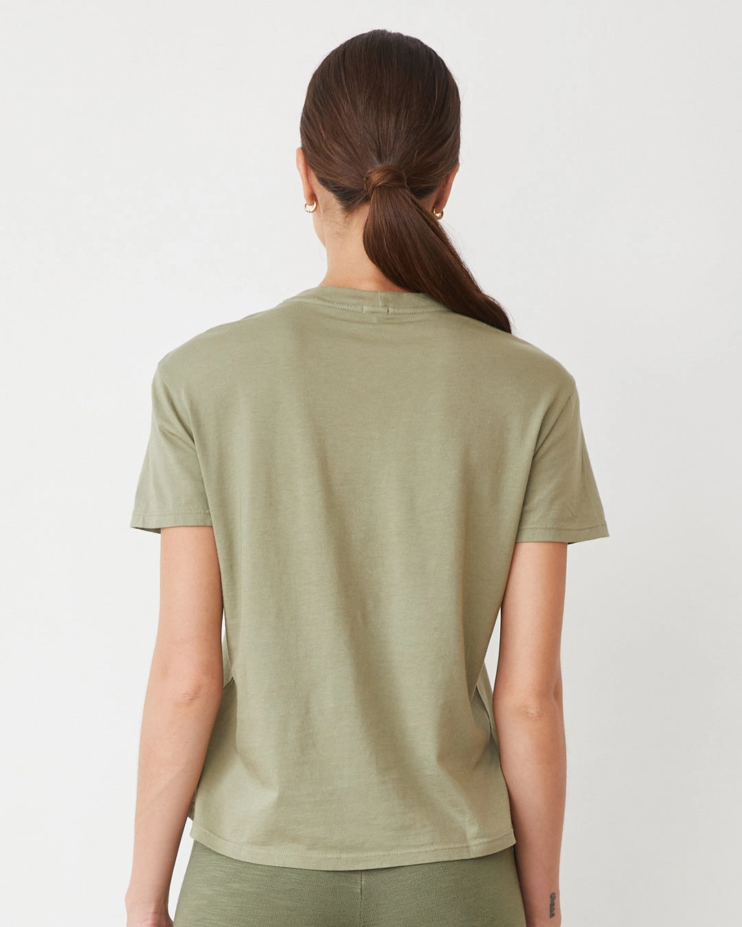 Basic Crew Neck Tee Stretch Technology