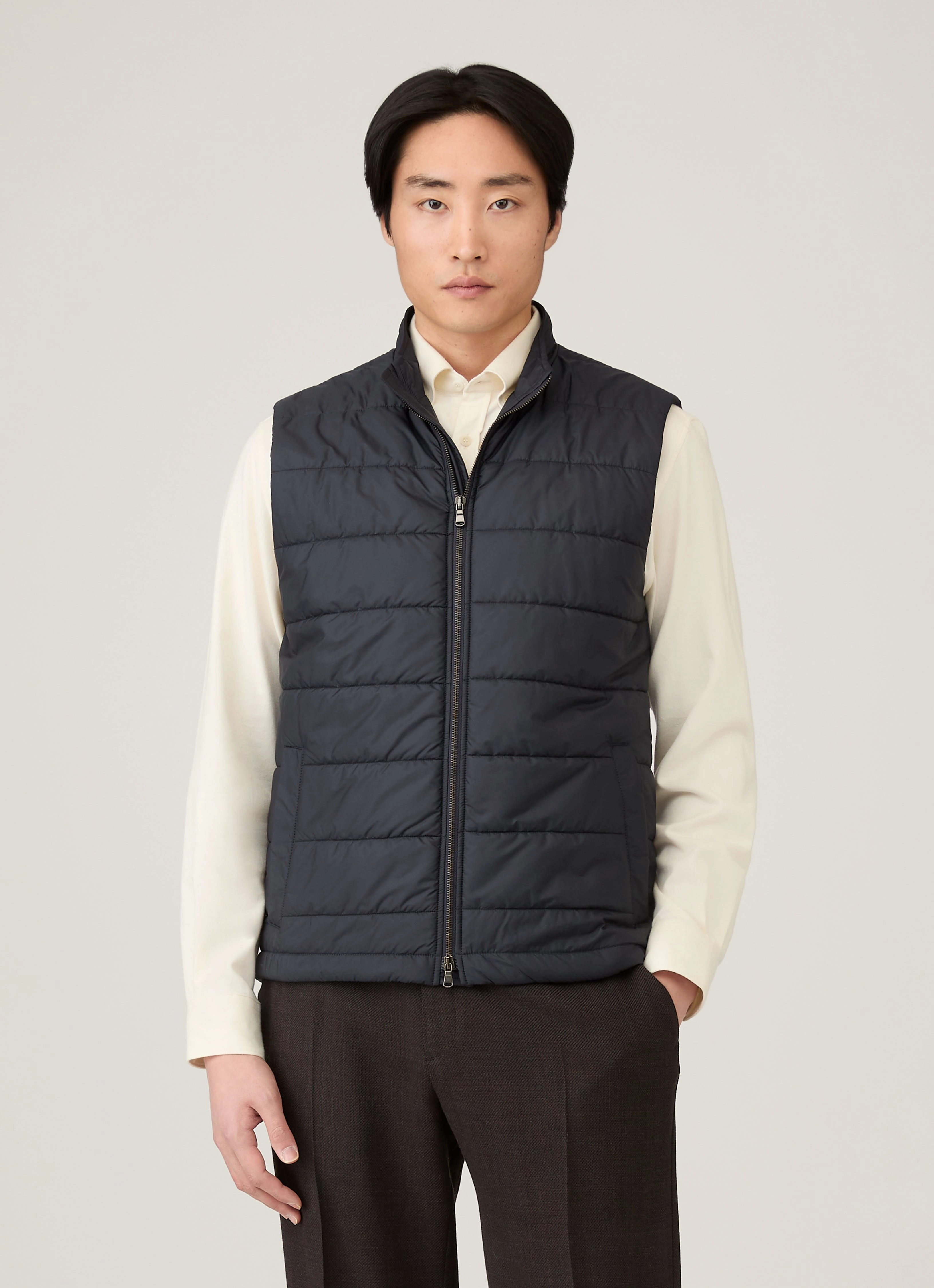 Chemistry Men's Insulated Gilet in Navy