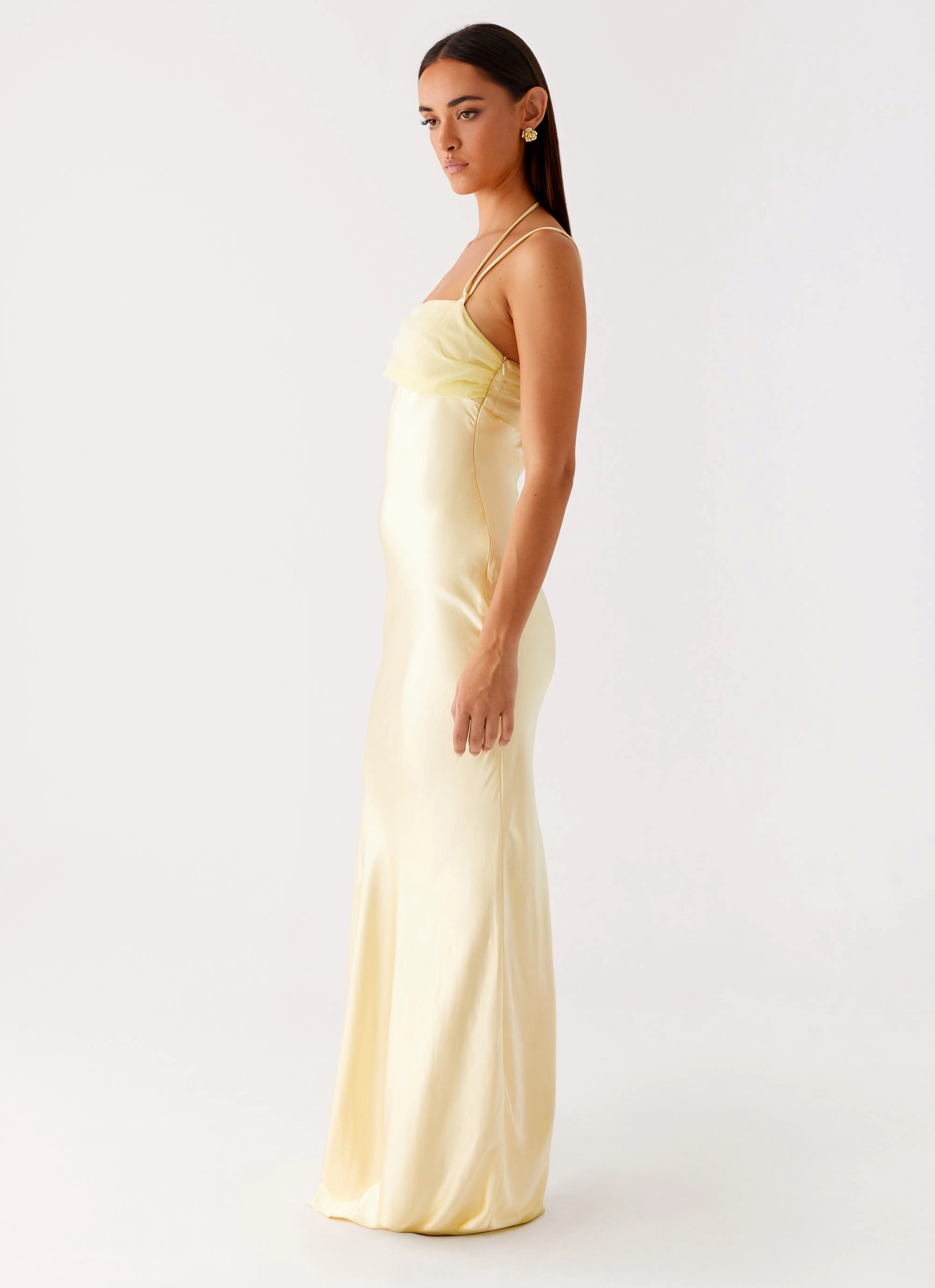 Comfortable Waist Belize Maxi Dress - Yellow