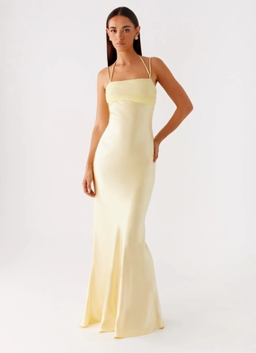 Daily Mood Belize Maxi Dress - Yellow