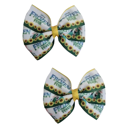 Bella Hair Bow - Frozen Fever 7cm