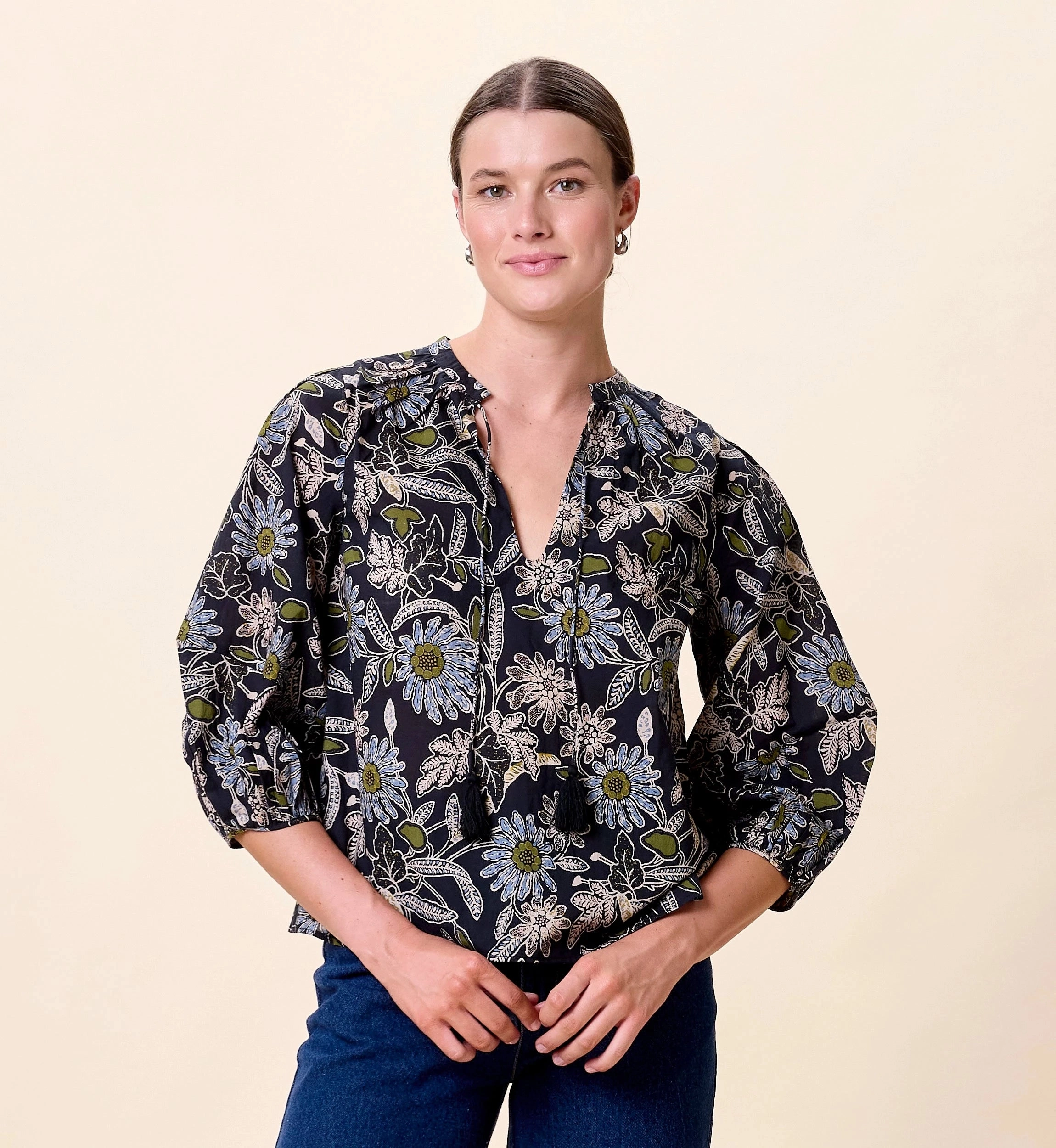 Belle Blouse | Dark Magnolia NonToxicCoating
