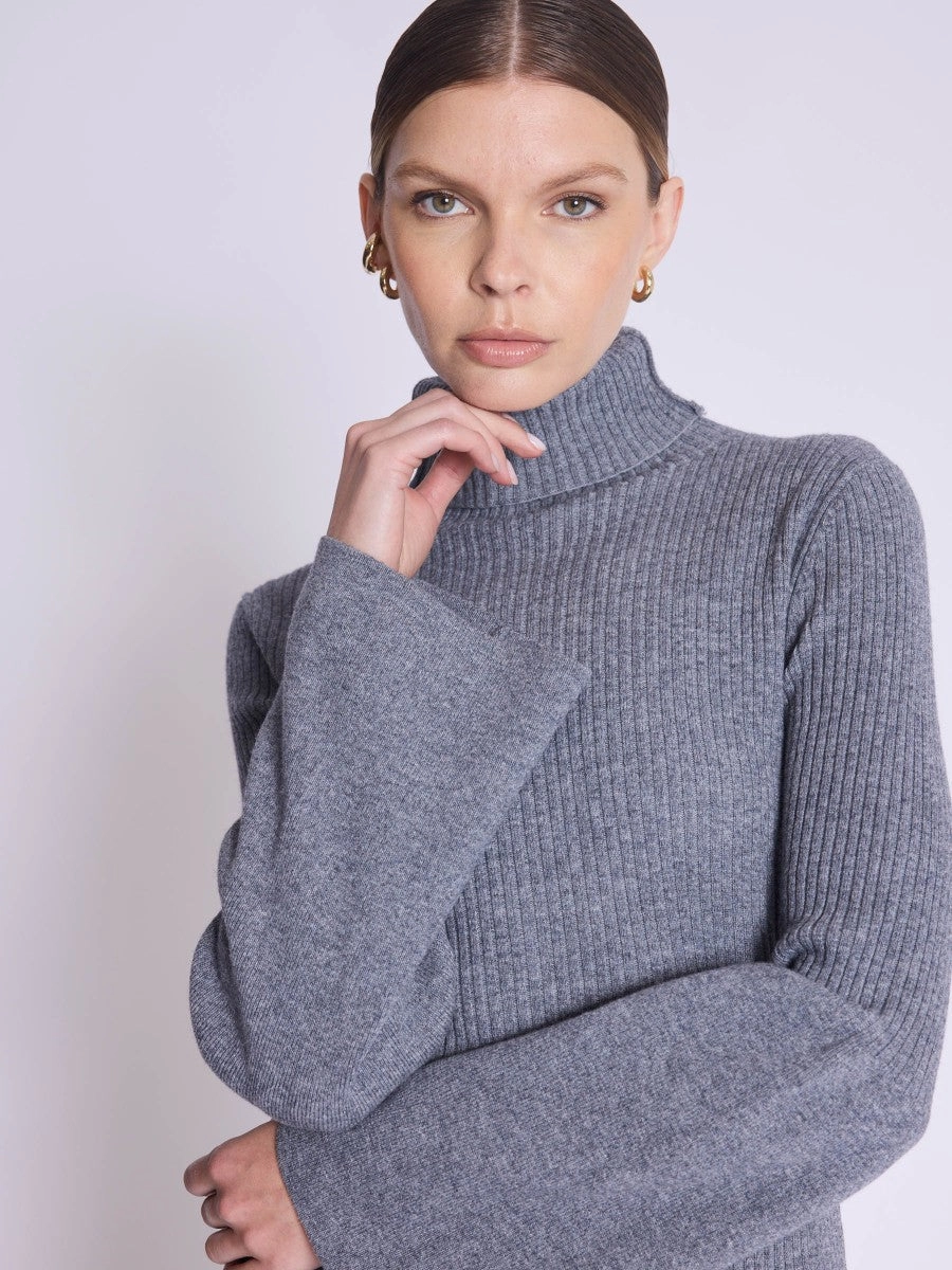 Light Reflective Trim Perfectly Warm Berenice Alfa Sweater