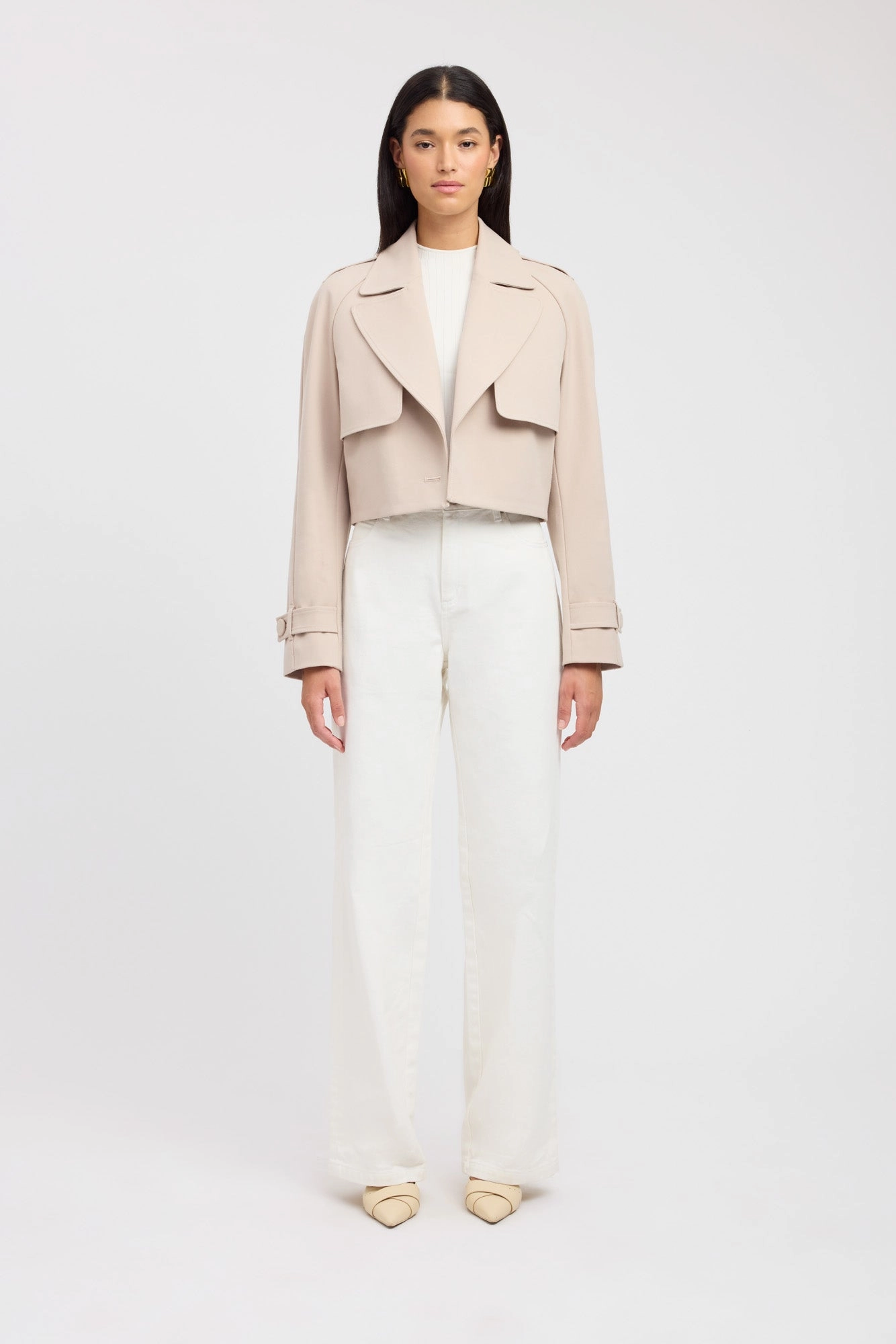 Durable piece Mousse Berlin Cropped Trench