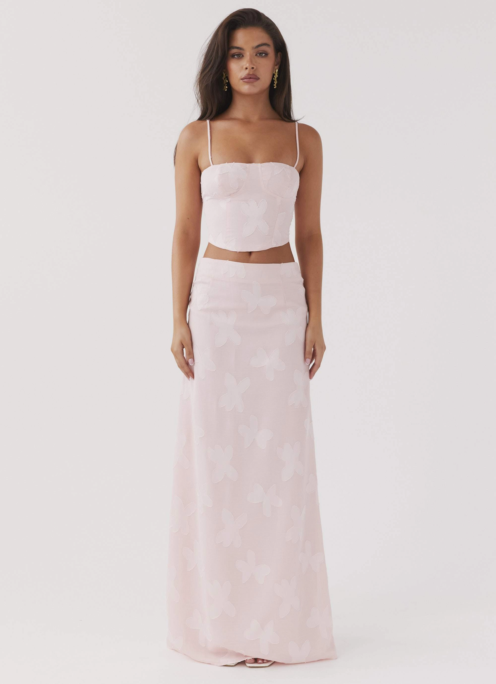 Versatile Layering AntiSnagYarnProcessing Best Love Lace Up Top - Pink Petal