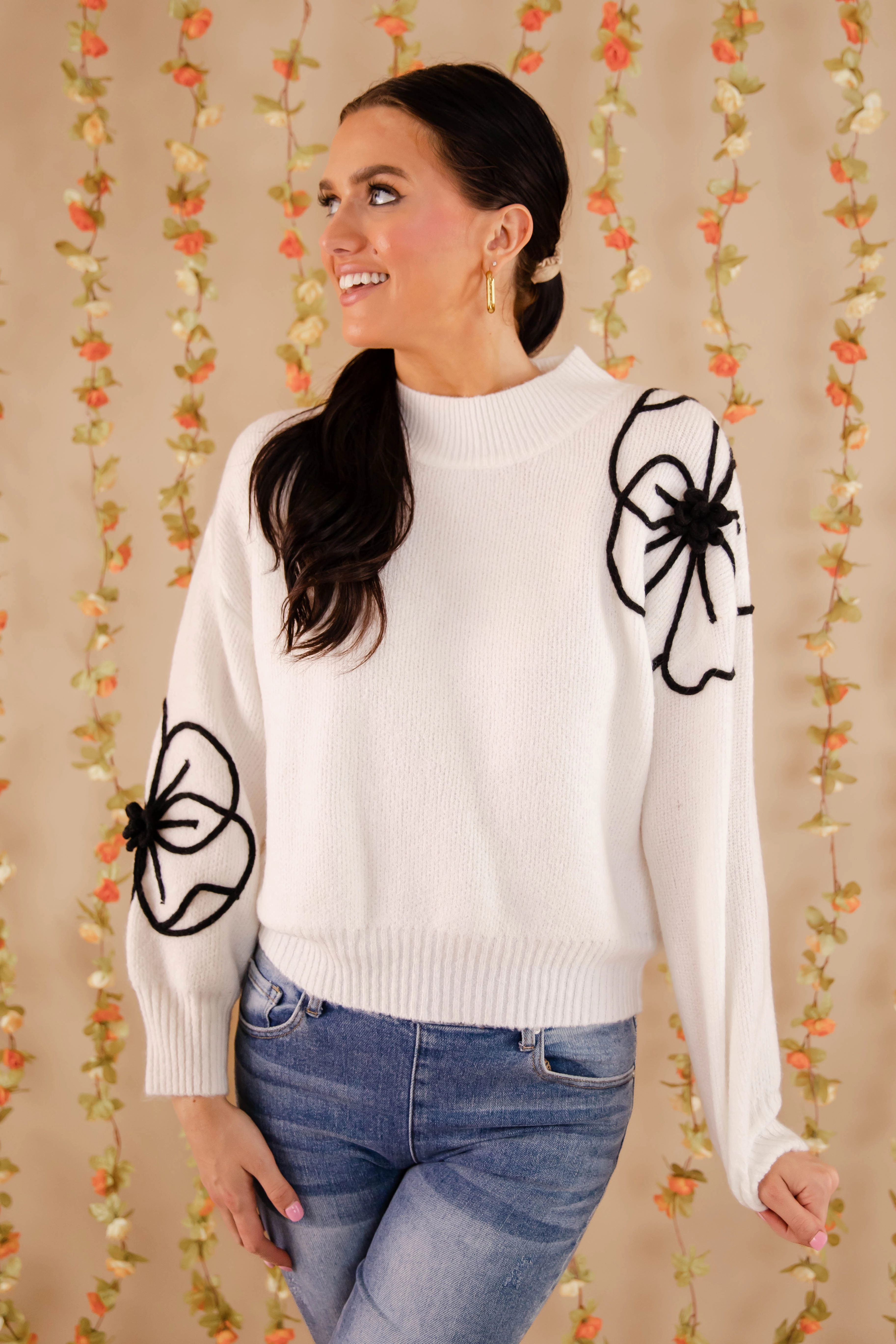 Between Two Worlds Sweater Flexible Material